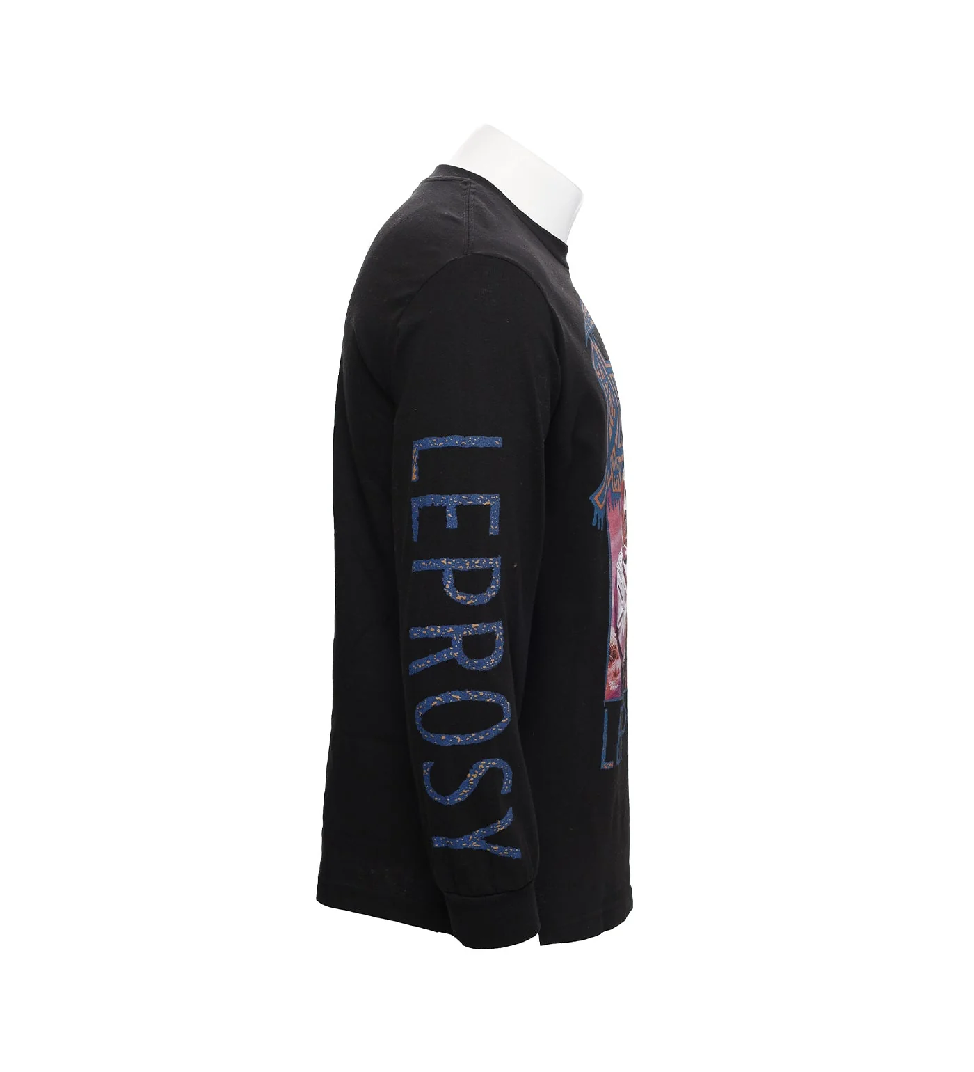 Leprosy L/S, Black - Image 3