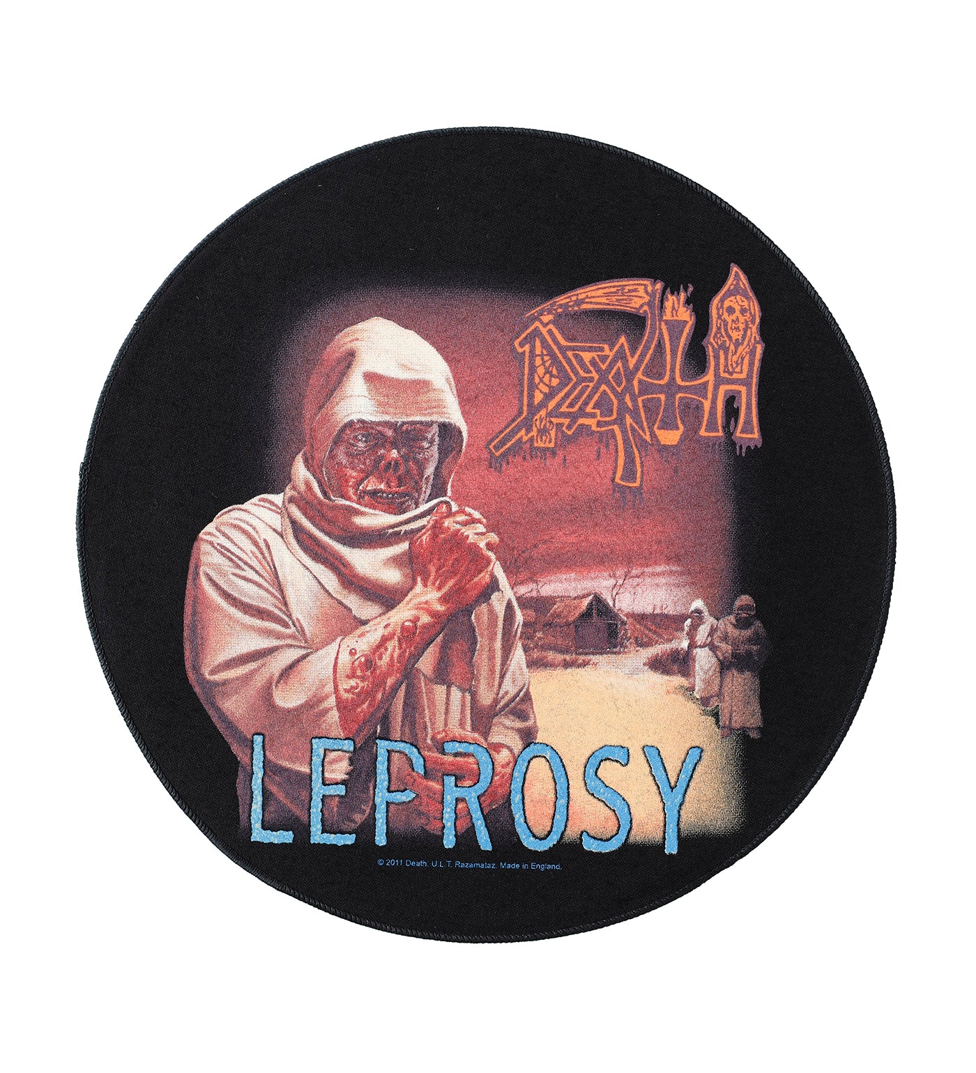 Leprosy Round Backpatch