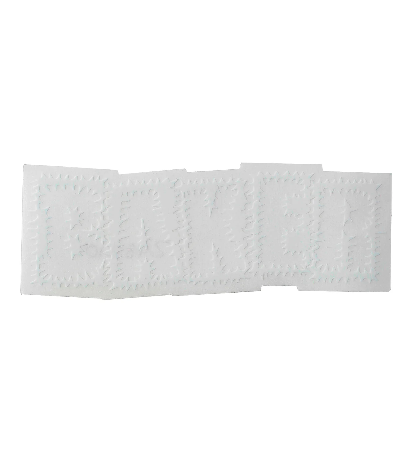 Library Card, Transparent/White
