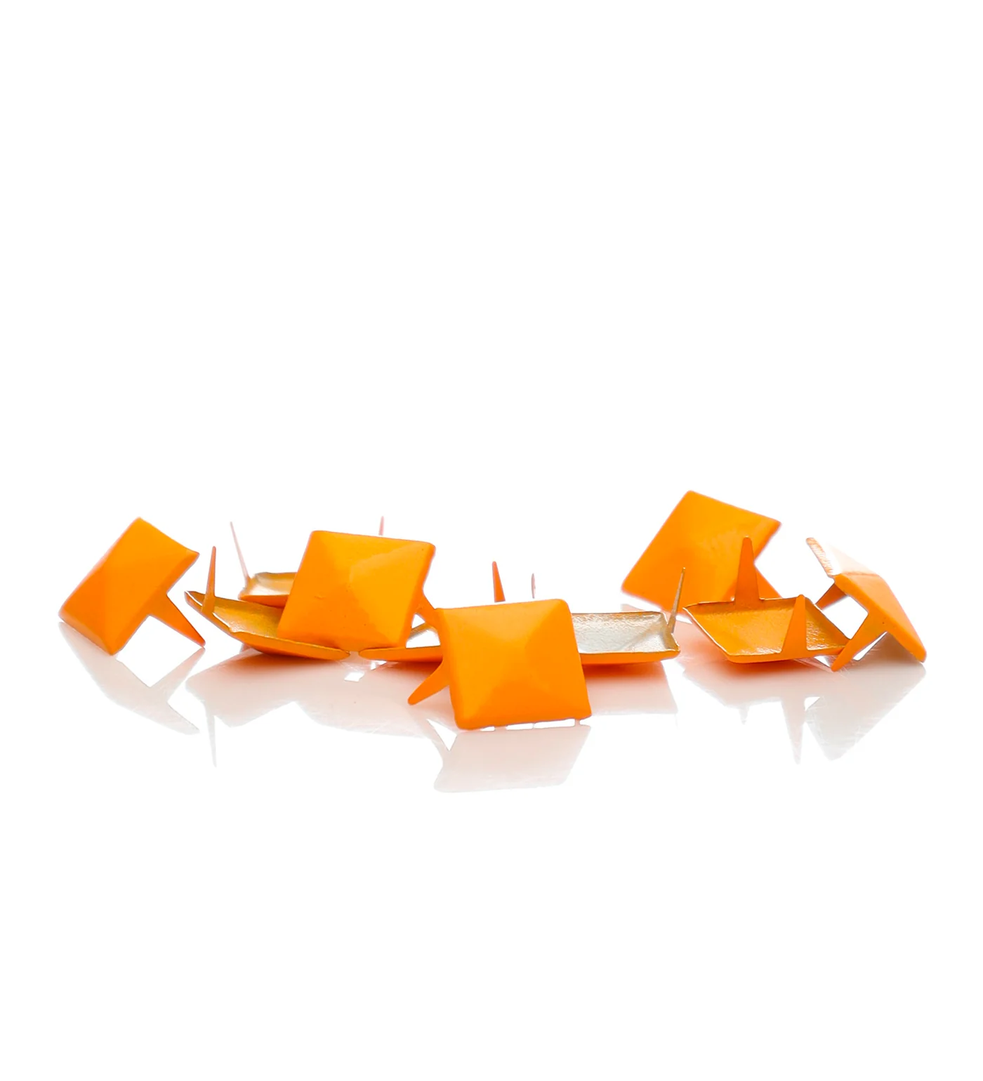 Light Flat Pyramide x 10, Orange/x10