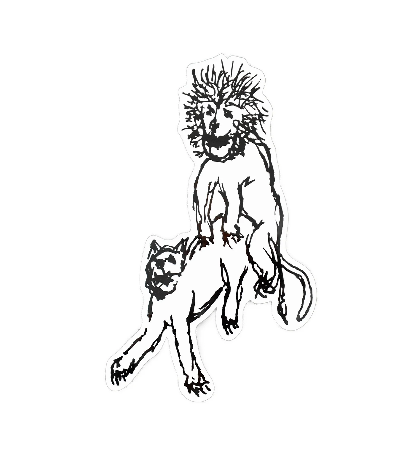 Lions, Black/White