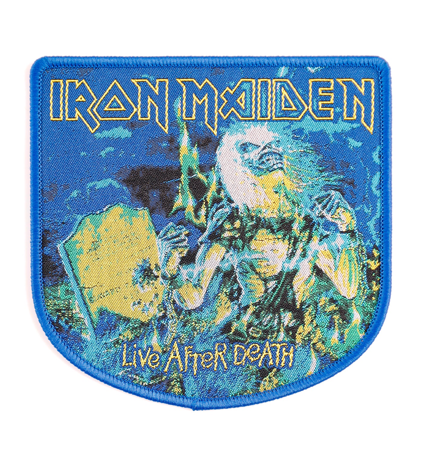 Live After Death, Blue Border