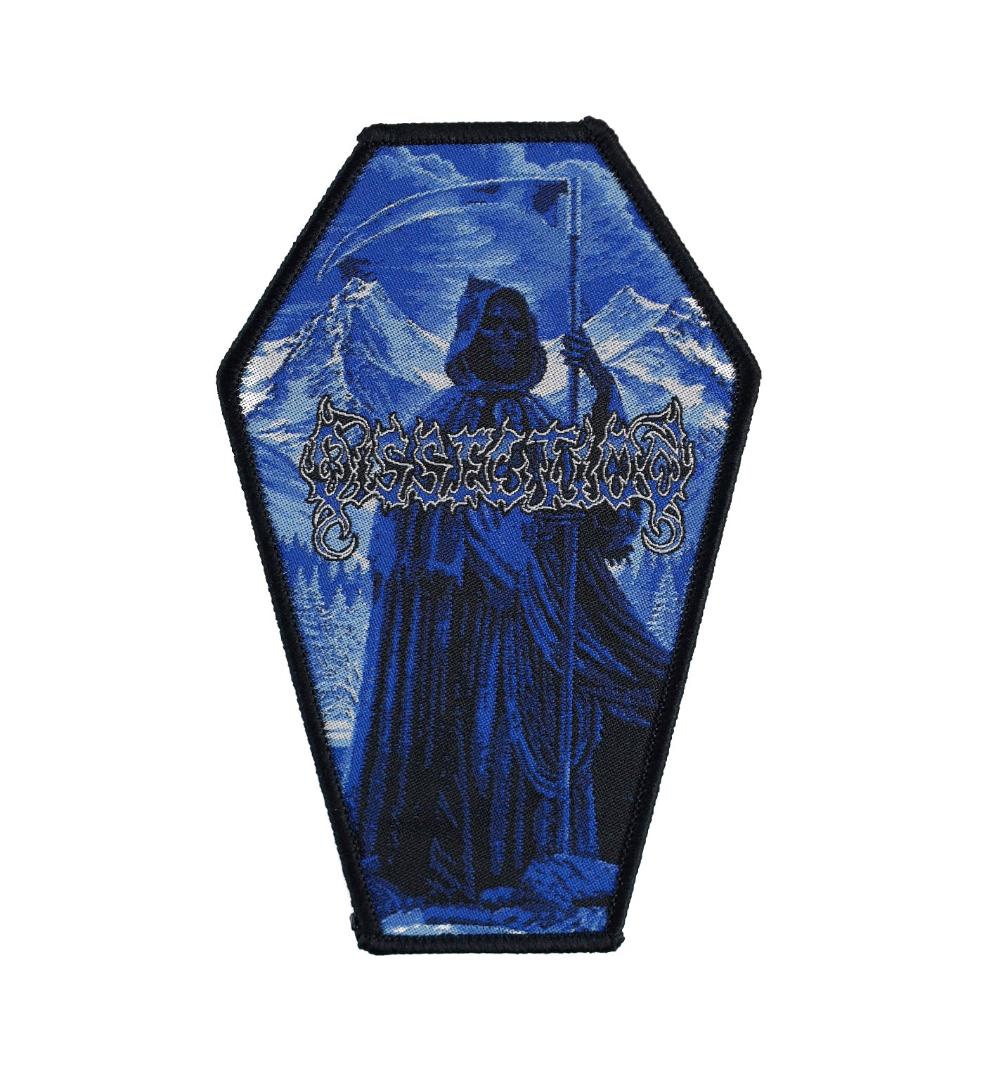 Live Legacy Coffin, Black Border