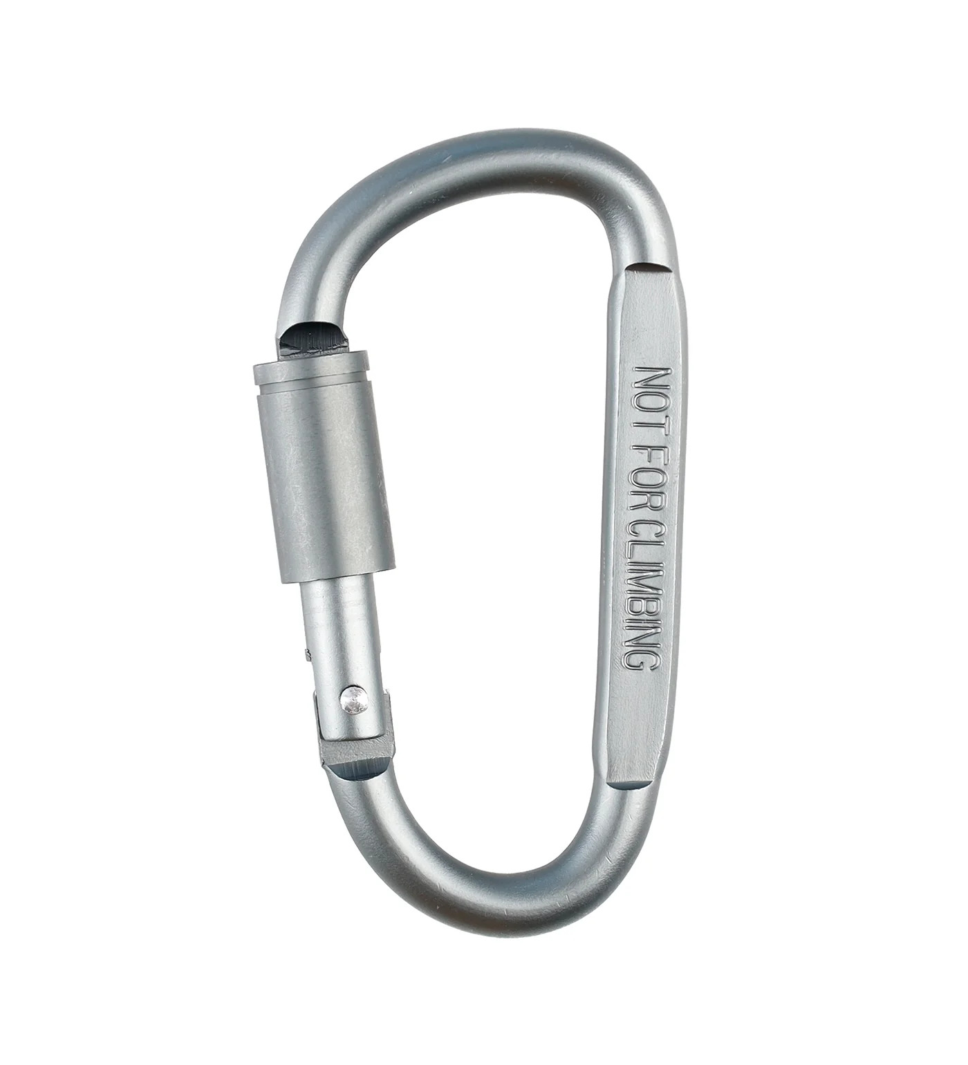 Locking Carabiner, Gunmetal