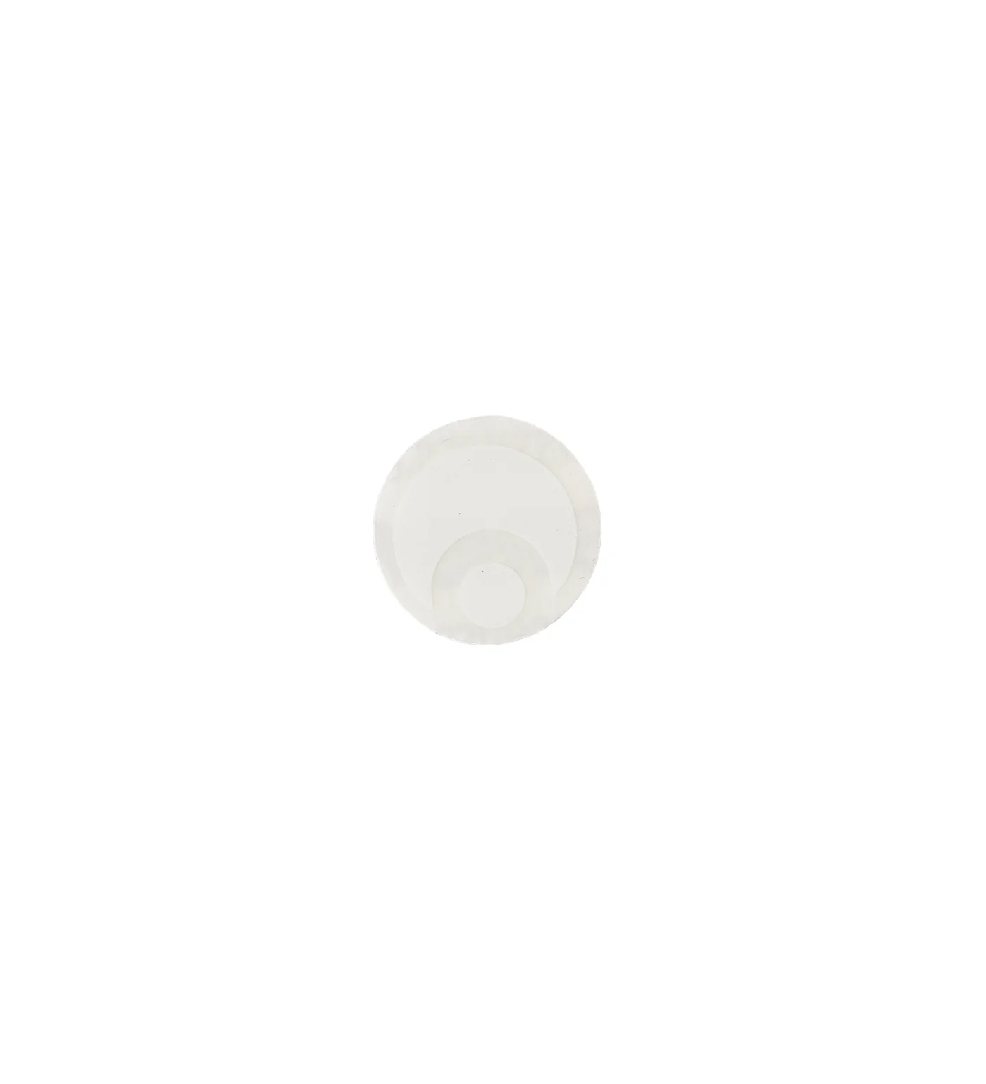 Logo Mini, White/Transparent
