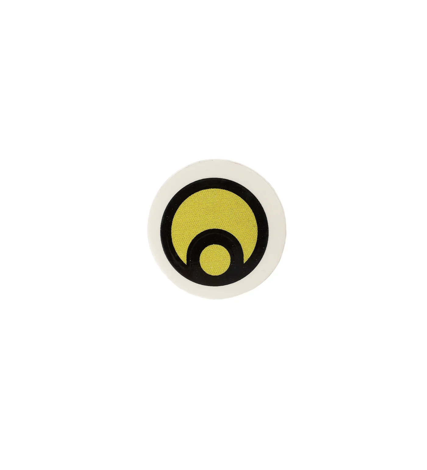 Logo Small, Yellow/Black/Transparent