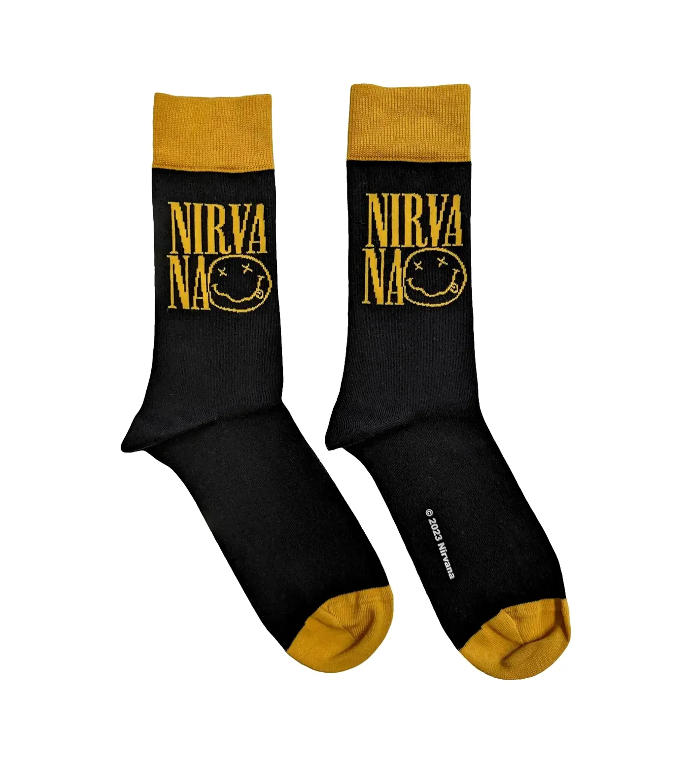 Logo Stacked, Black/Yellow