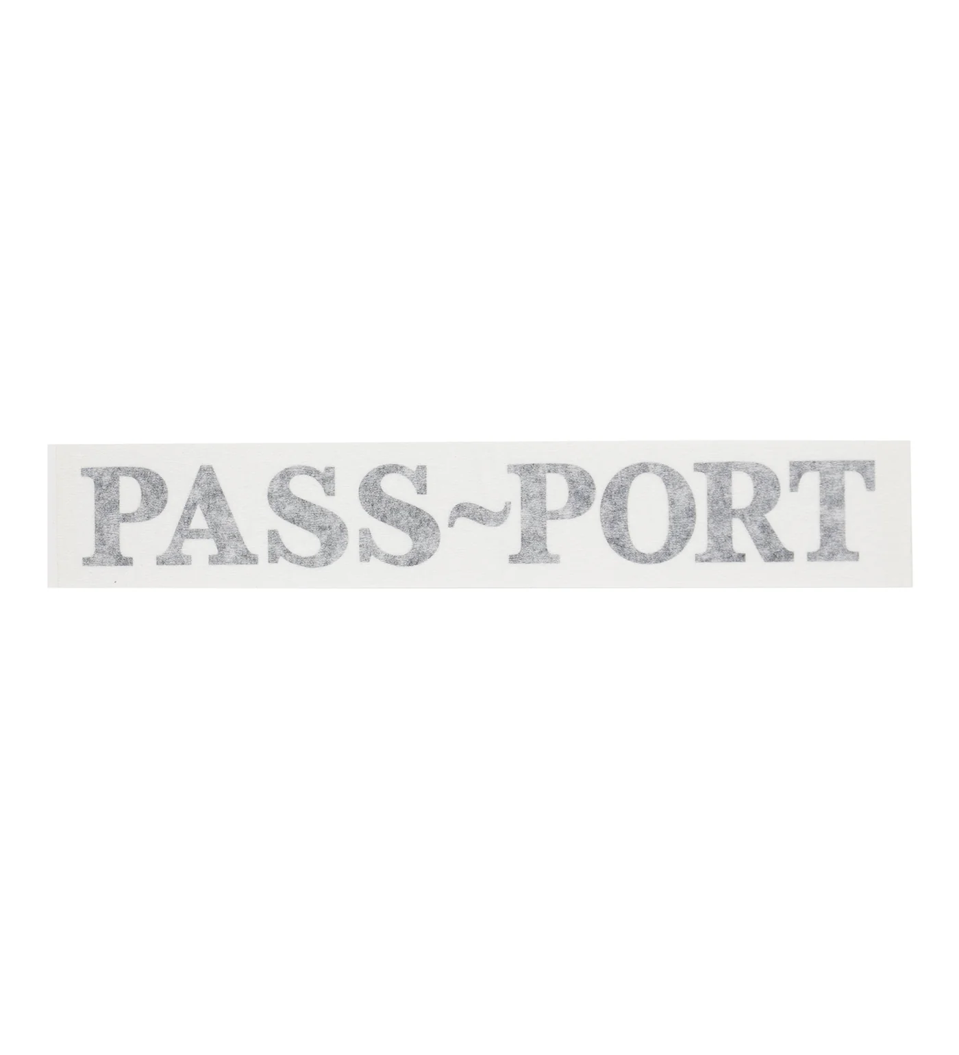 Logo Transfer, Black