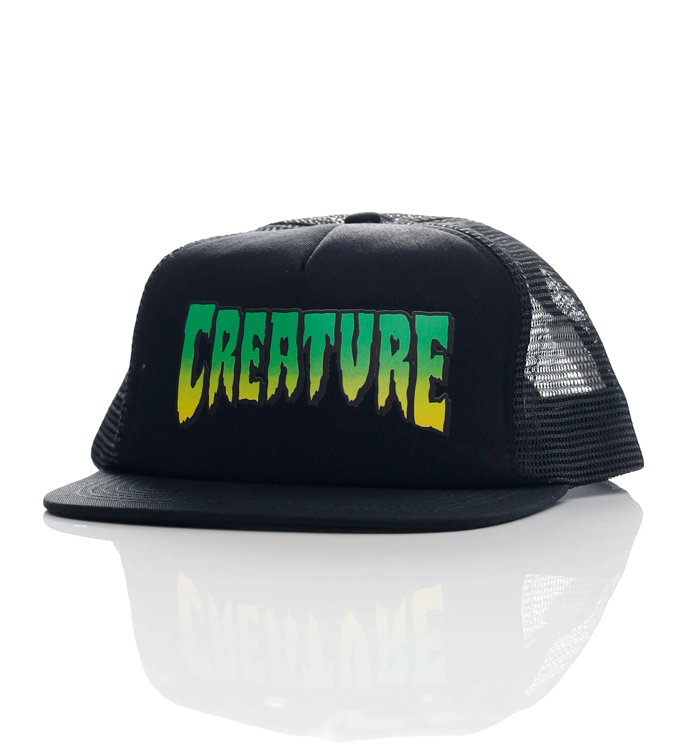 Logo Trucker, Black/Green