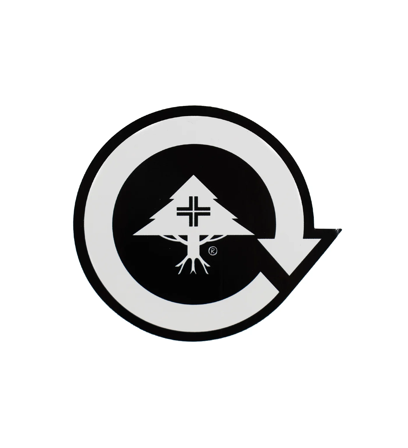 Cycle Logo, Black