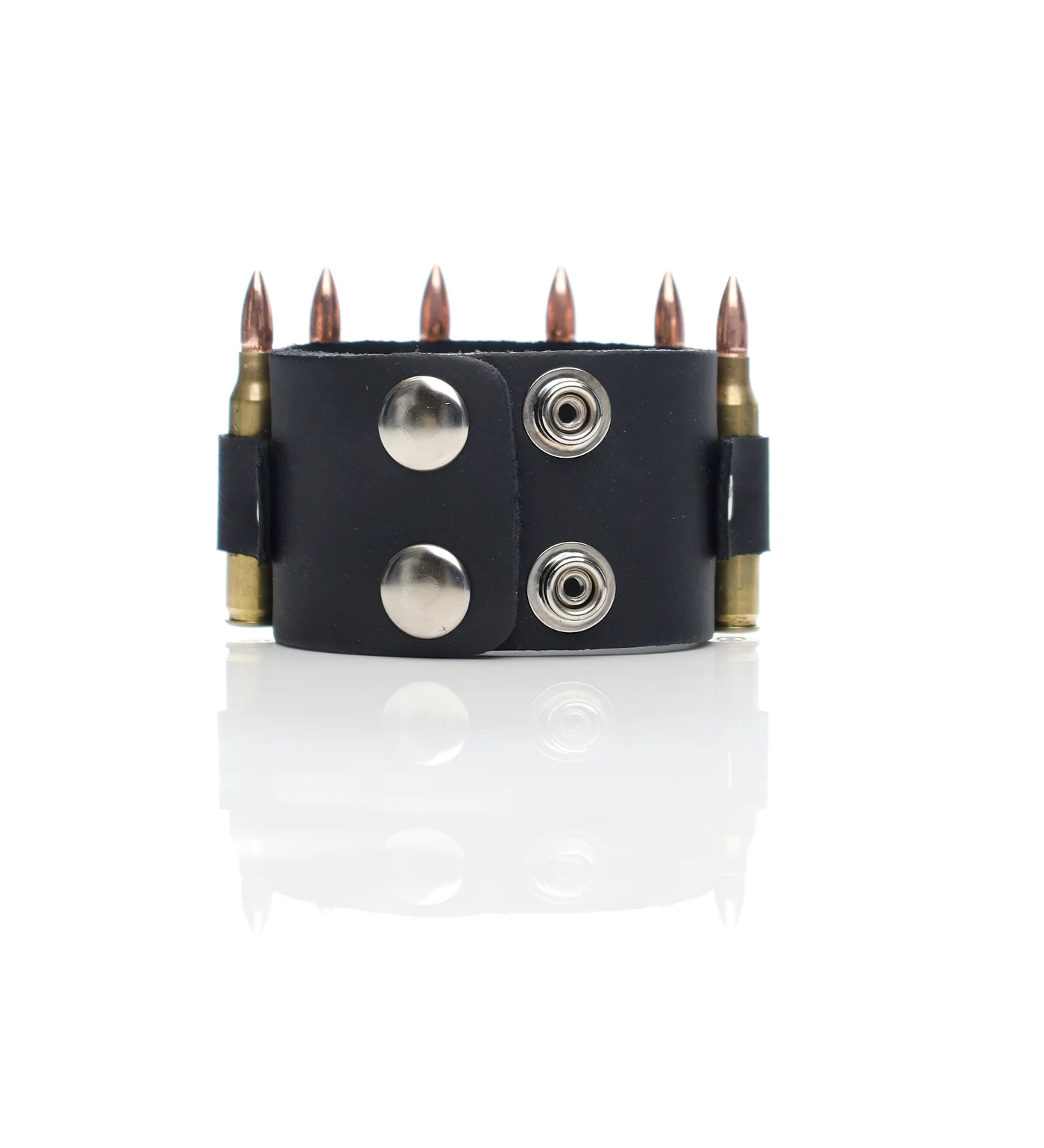 M16-.223 Caliber Bullet Bracelet, Brass - Image 2