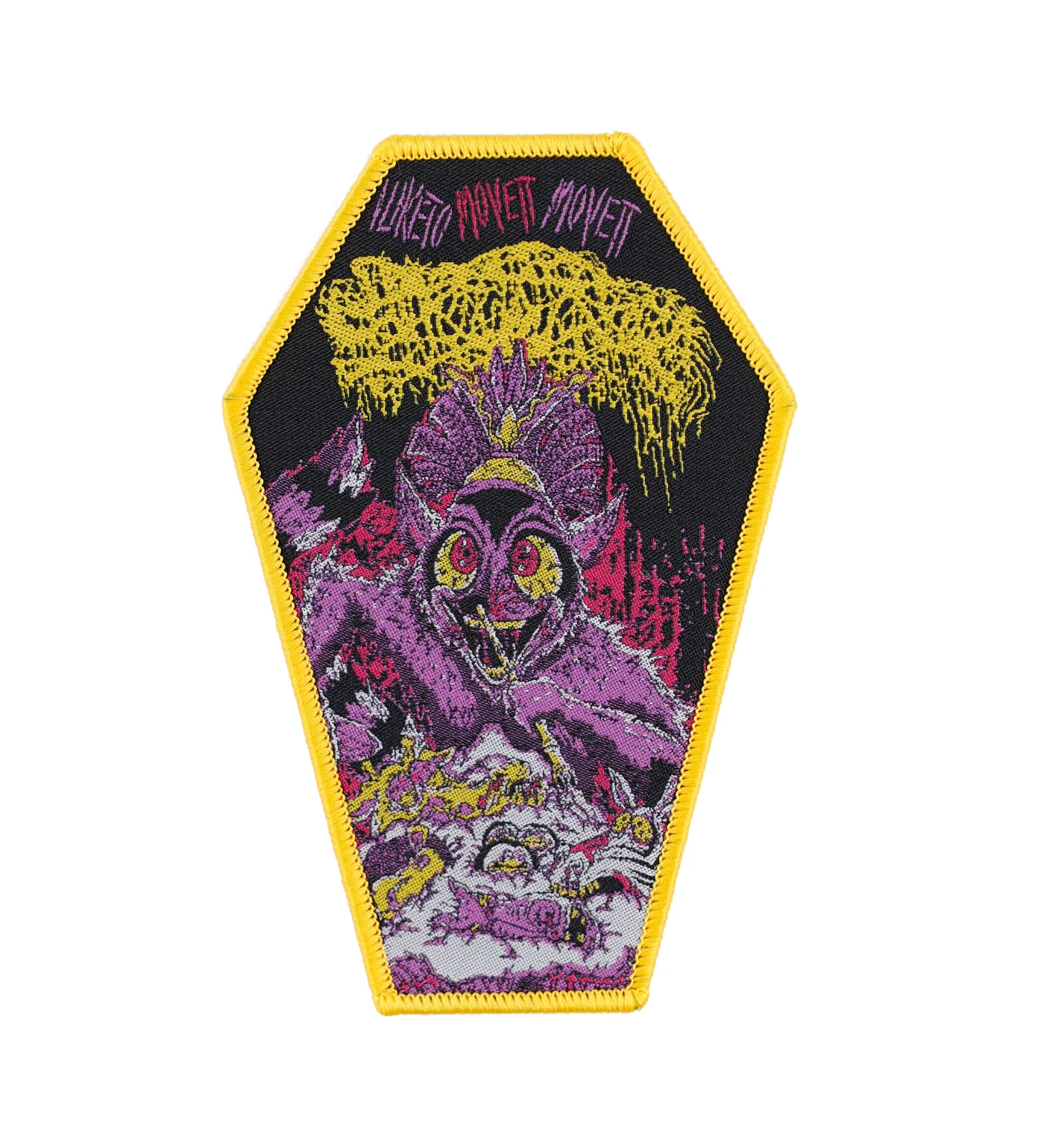Madagascar Coffin, Yellow Border