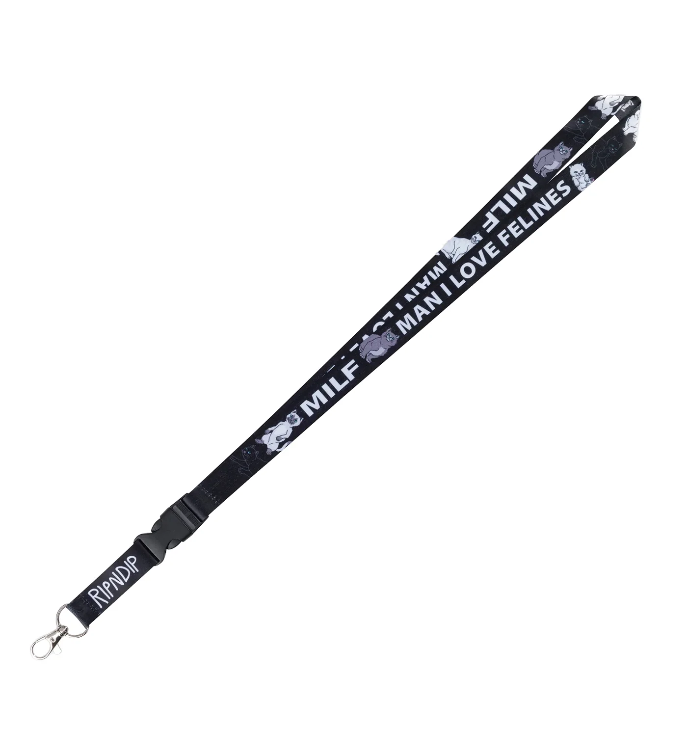 Man I Love Felines Lanyard