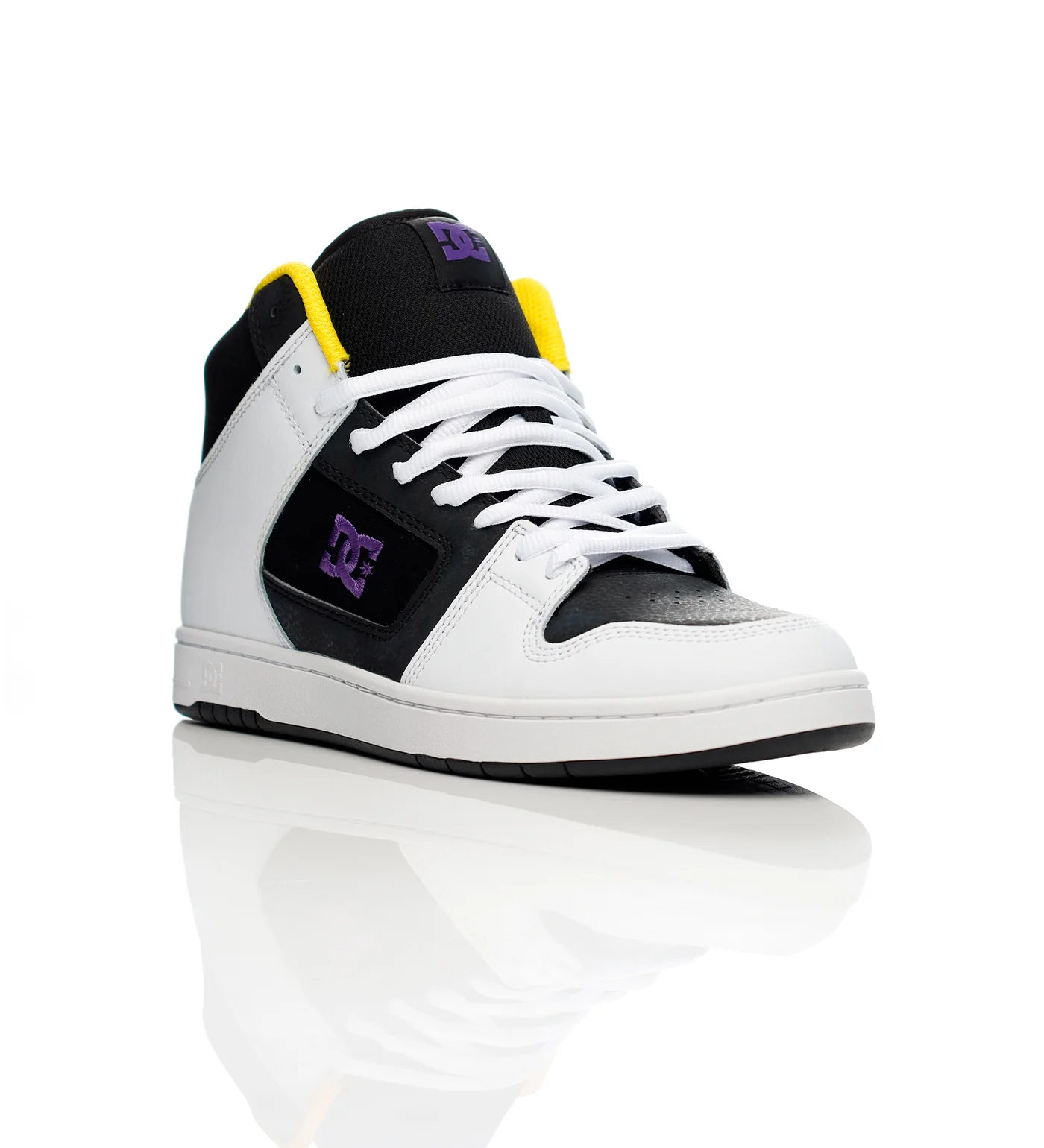 Manteca 4 Hi, Black/White/Purple - Image 2