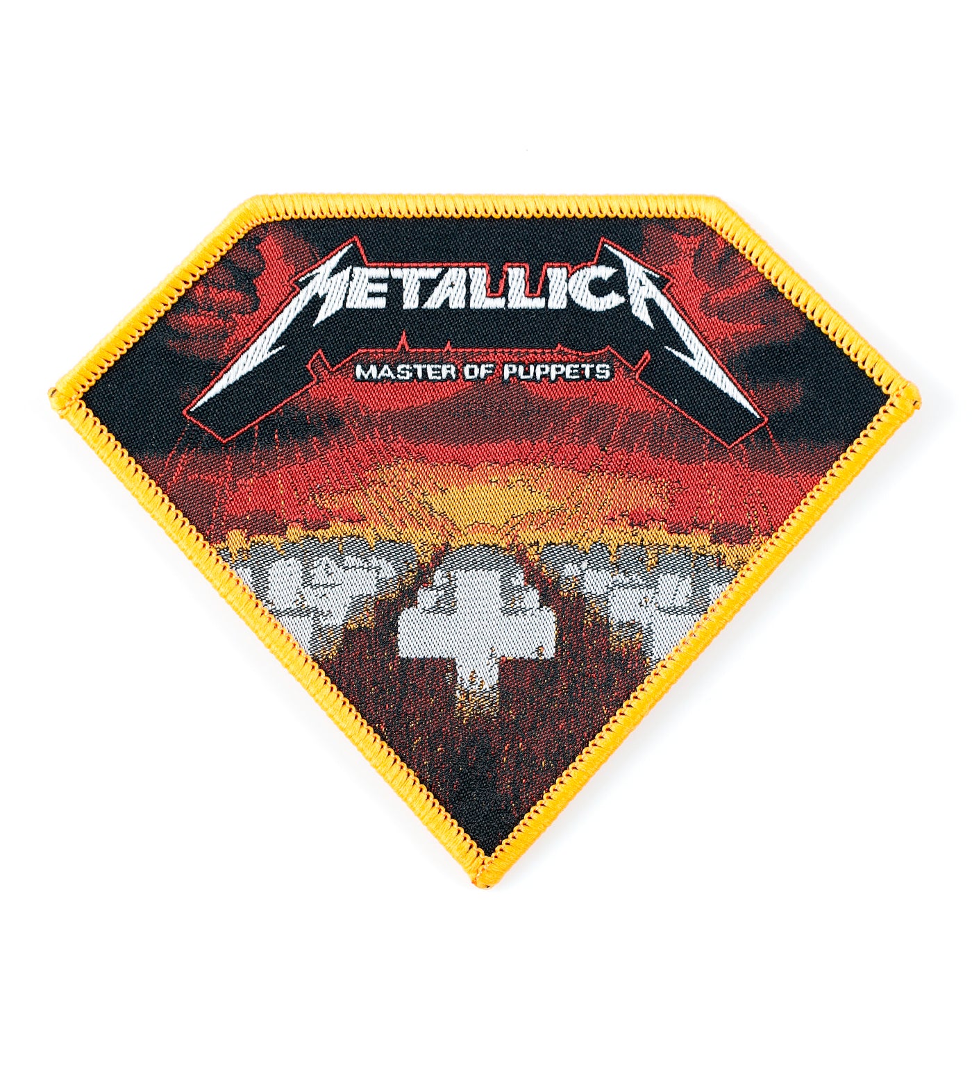 Master Of Puppets Diamond, Orange Border