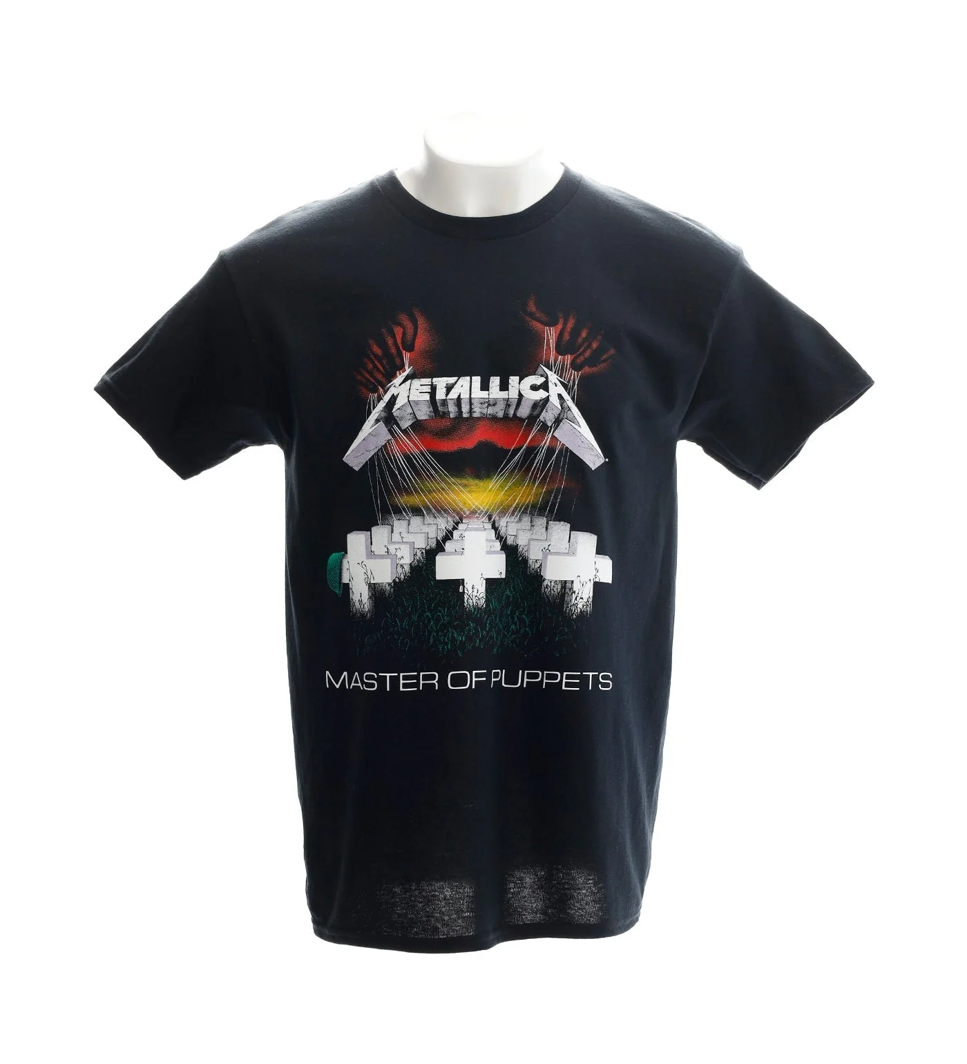 Master Of Puppets/Front Print, Black