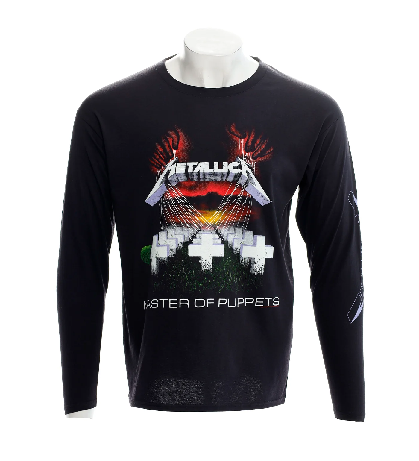 Master Of Puppets L/S, Black