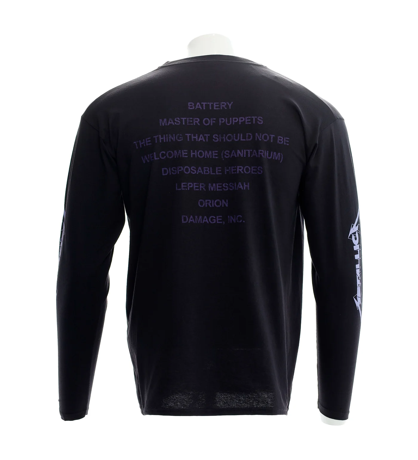 Master Of Puppets L/S, Black - Image 3