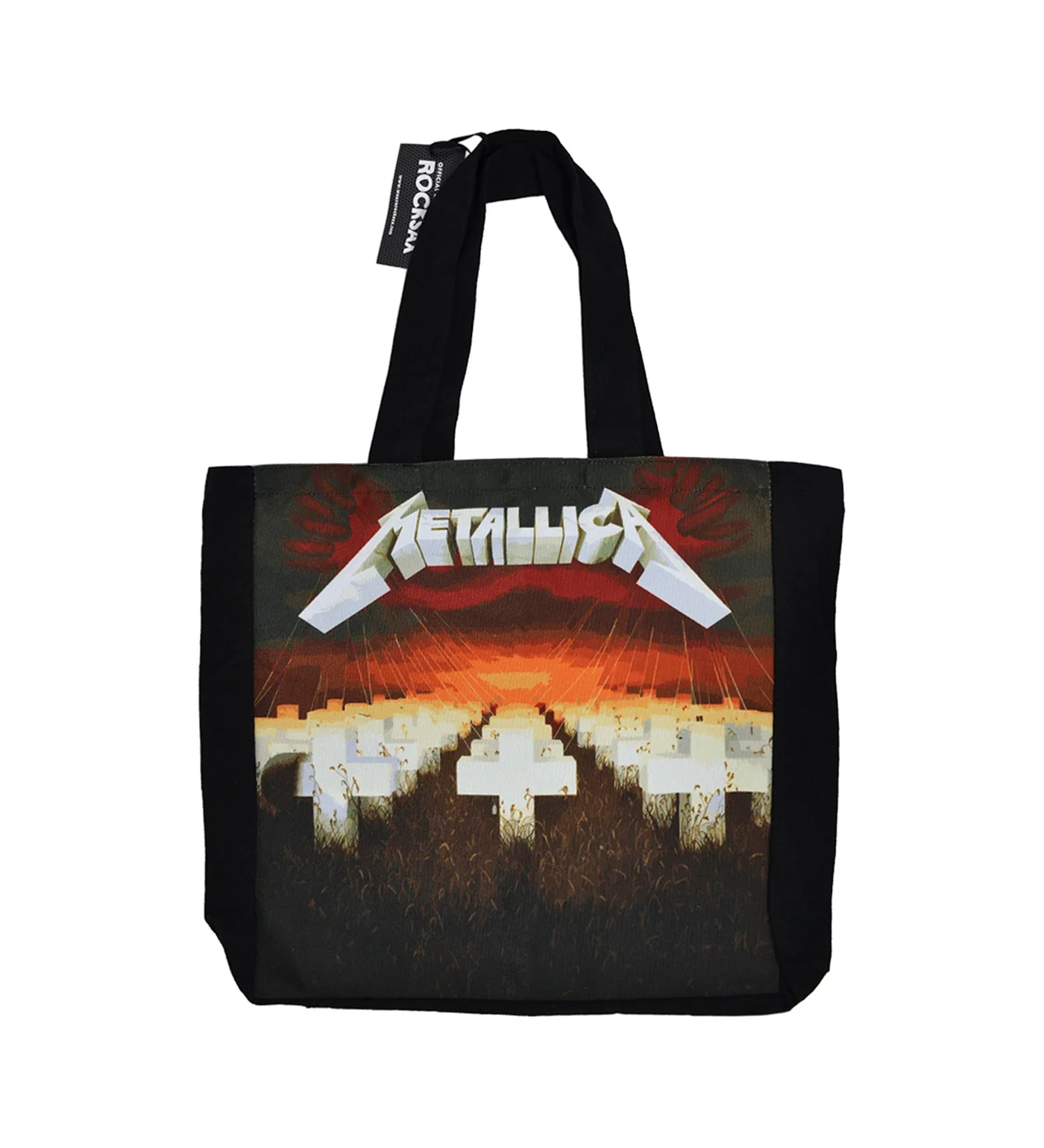 Master Of Puppets Tote Bag, Black