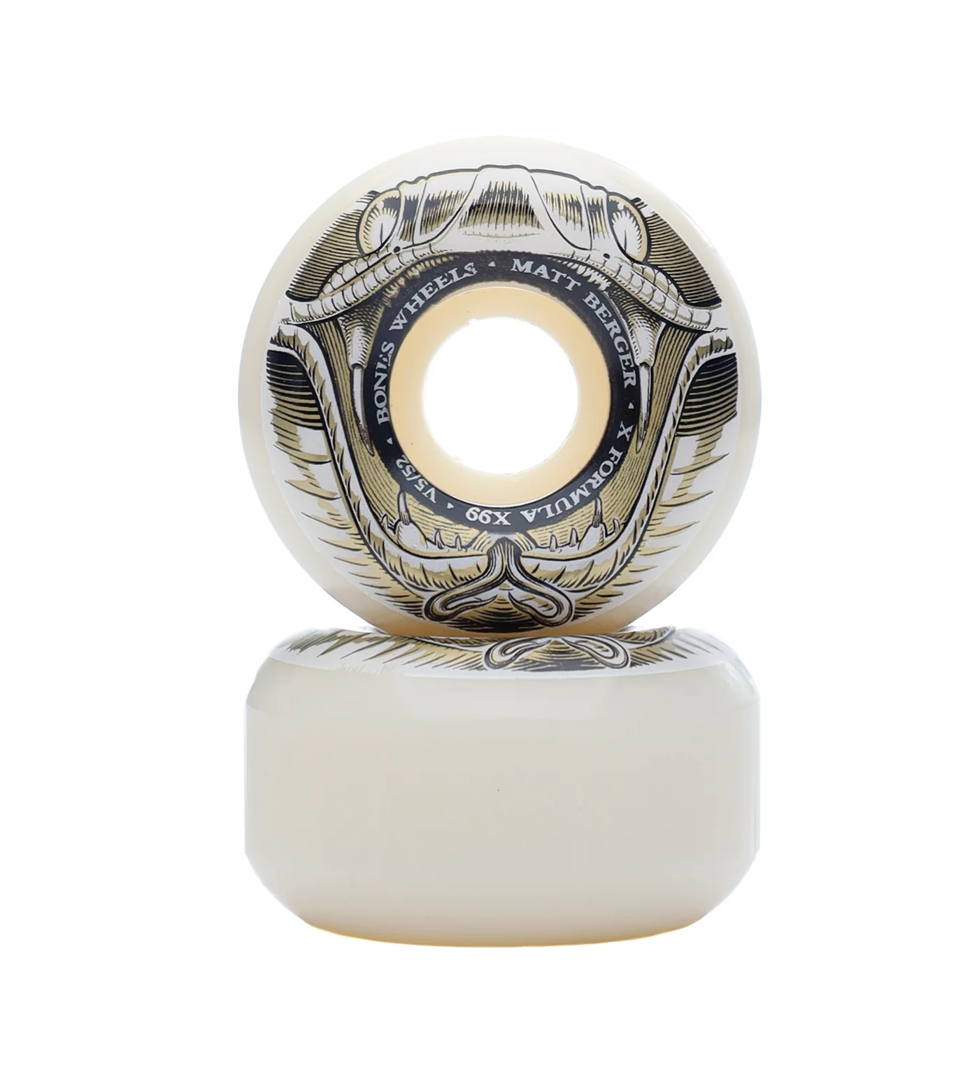 Matt Berger - Battlesnake X99 V5 Sidecut X-Formula 99A, White/Gold