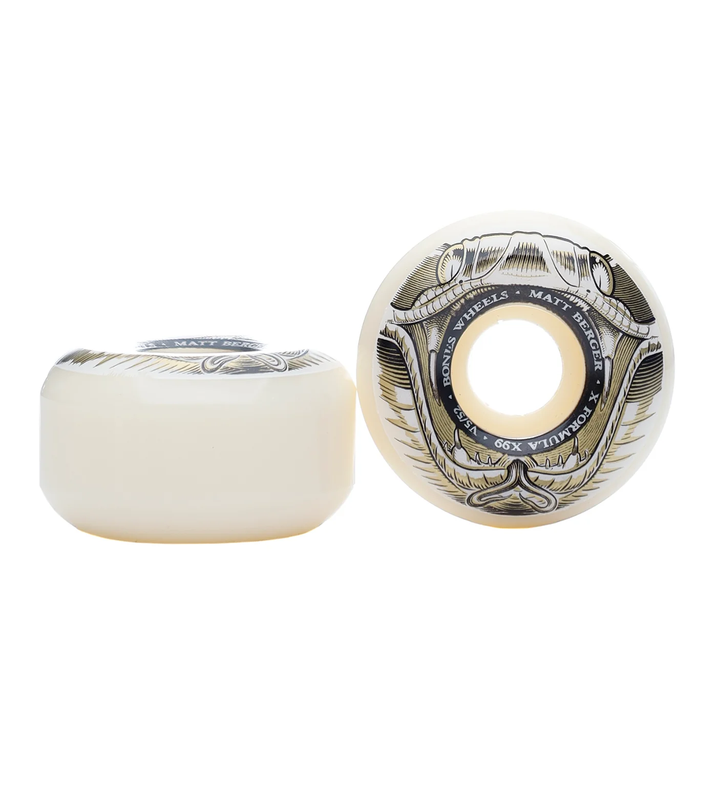 Matt Berger - Battlesnake X99 V5 Sidecut X-Formula 99A, White/Gold - Image 2