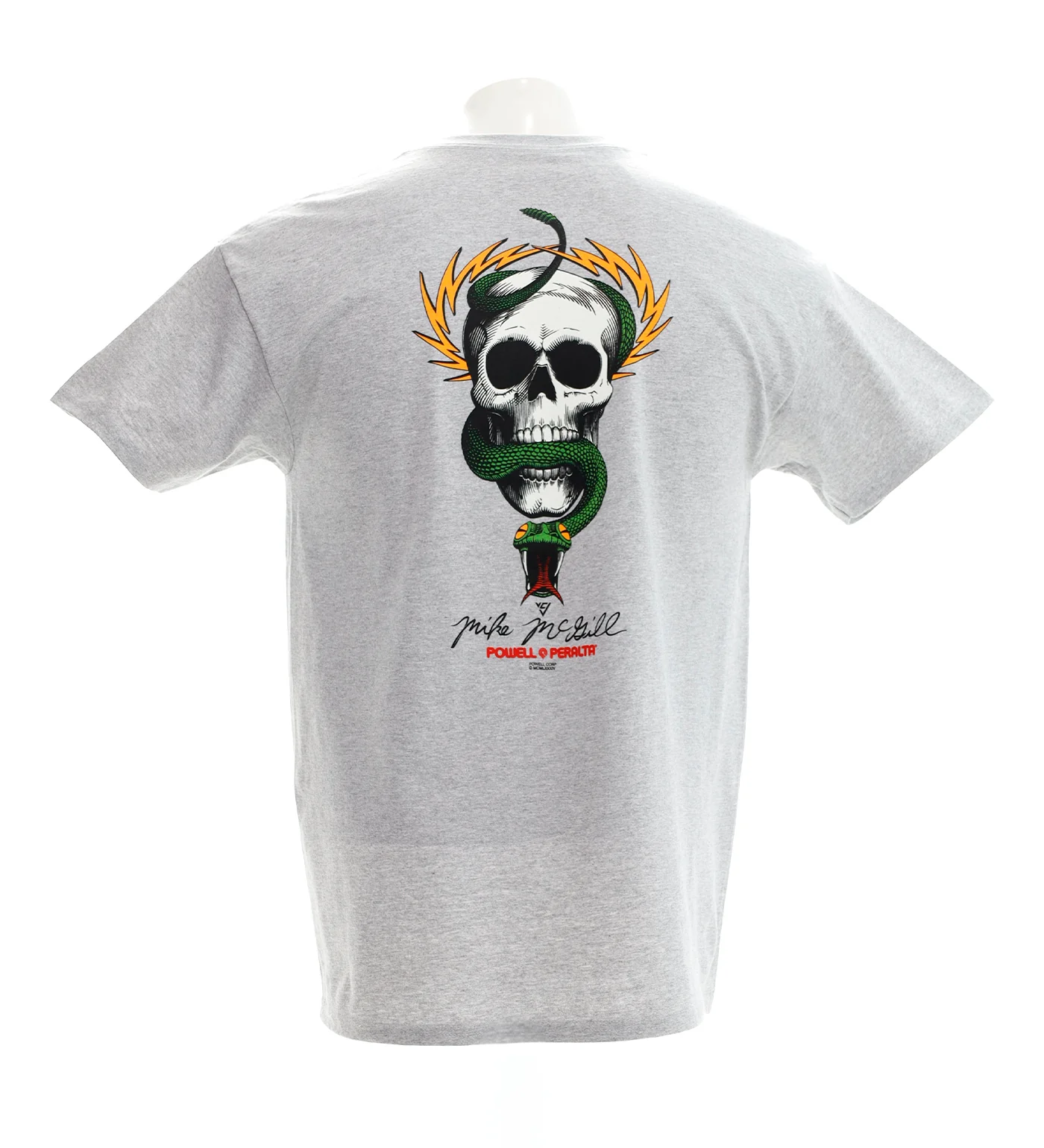 McGill Skull & Snake, Athletic Heather - Image 2