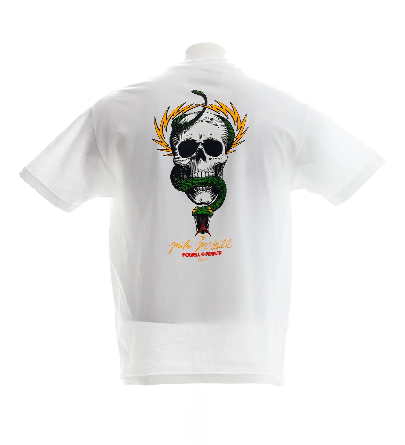 McGill Skull & Snake, White - Image 2