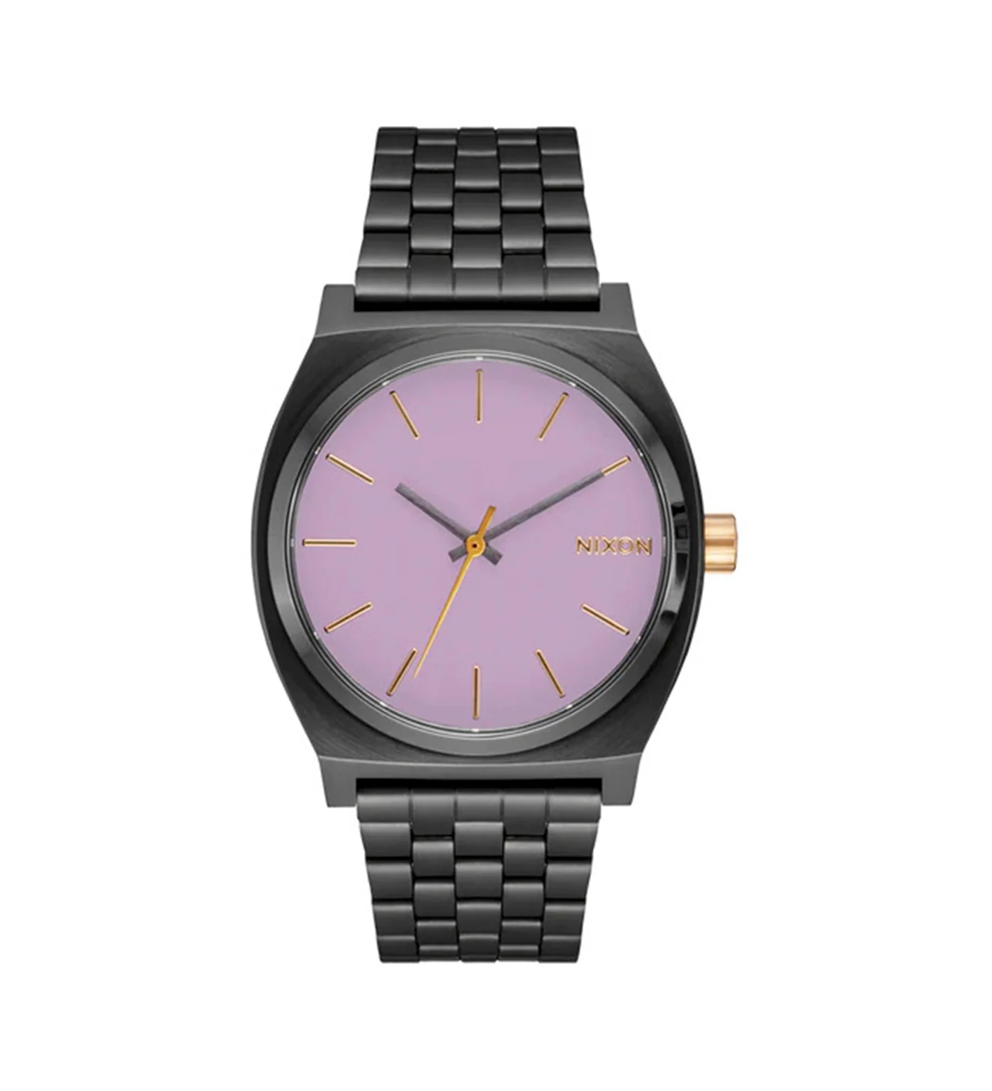 Medium Time Teller, Gunmetal/Lavender/Gold