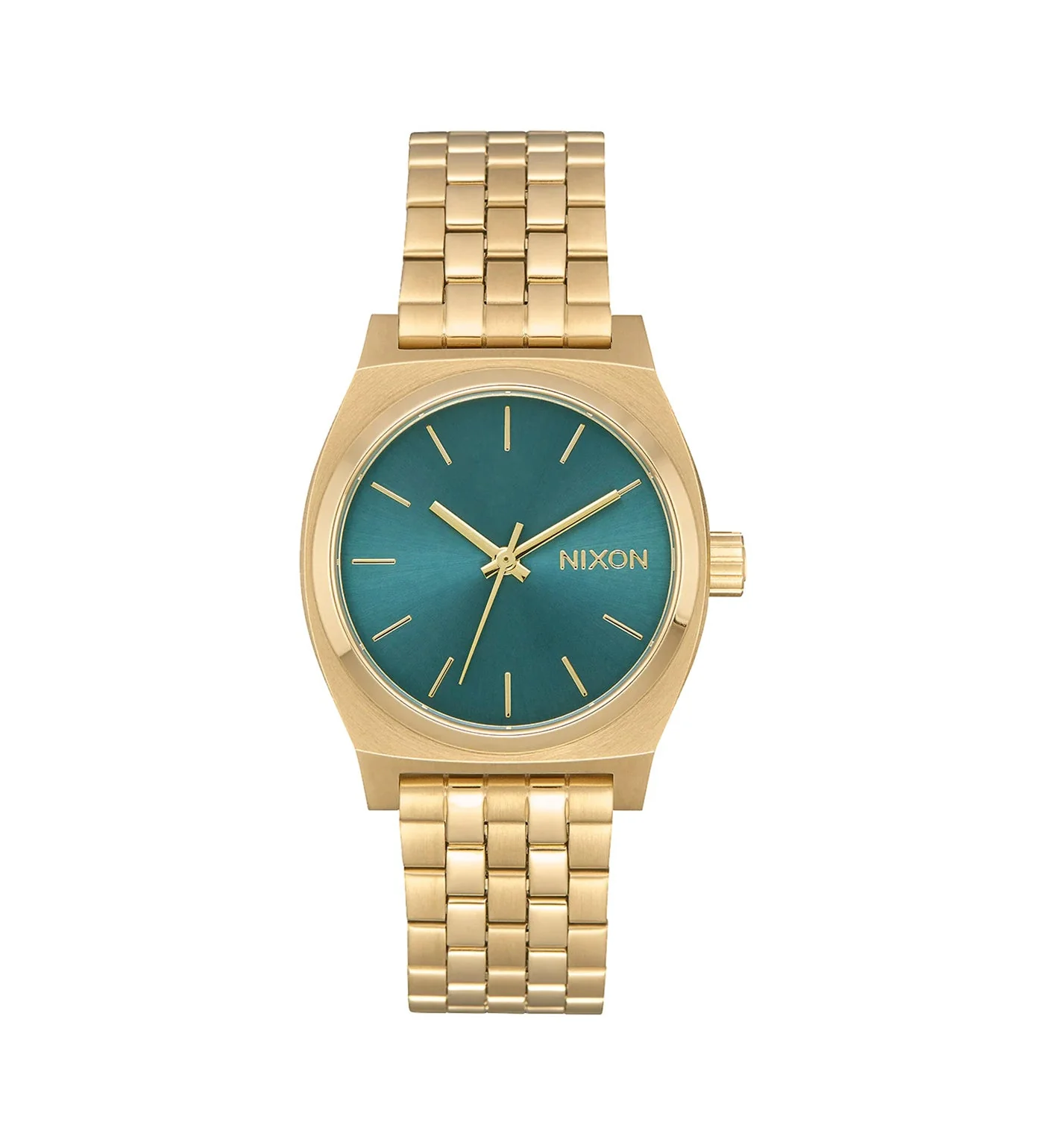 Medium Time Teller, Light Gold/Turquoise