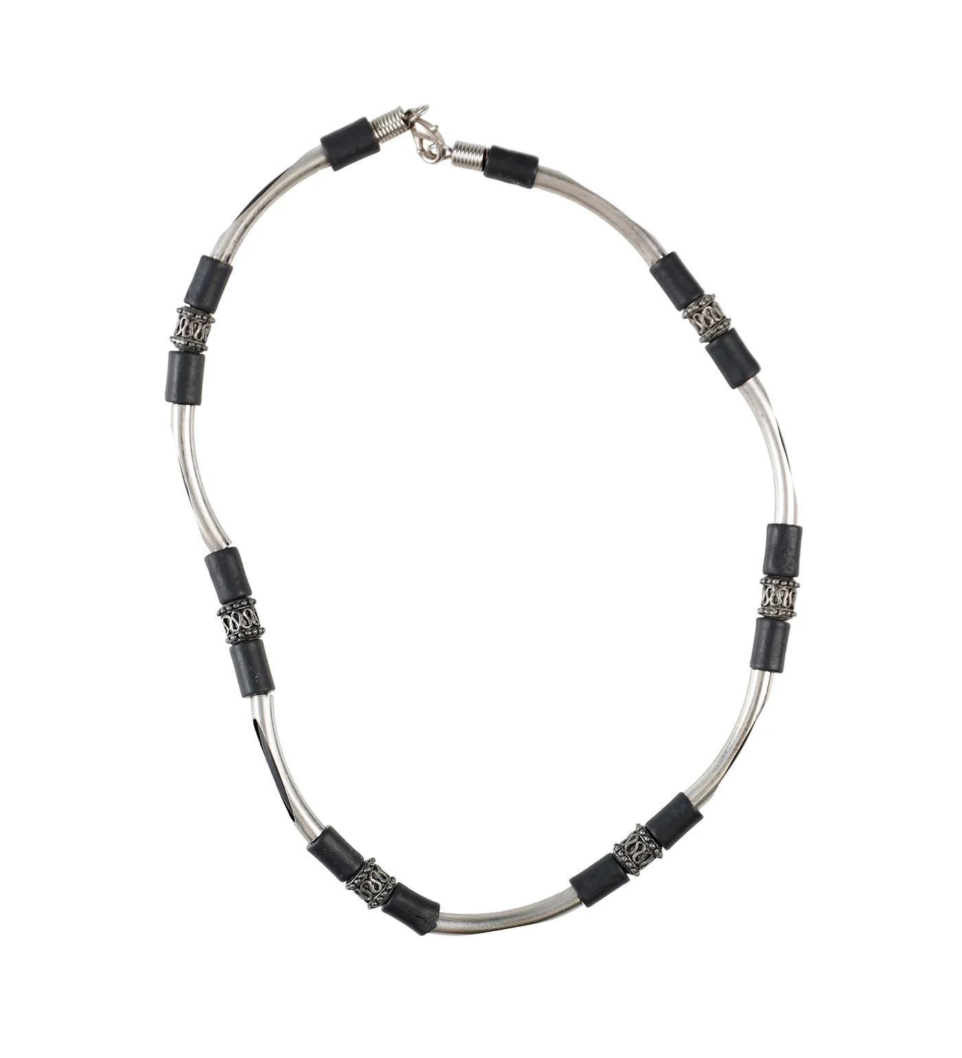 Metal/Rubber 1 , Silver/Black