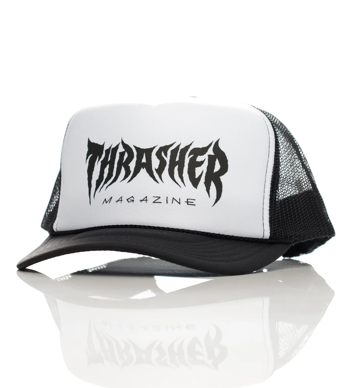 Metal Trucker, Black/White