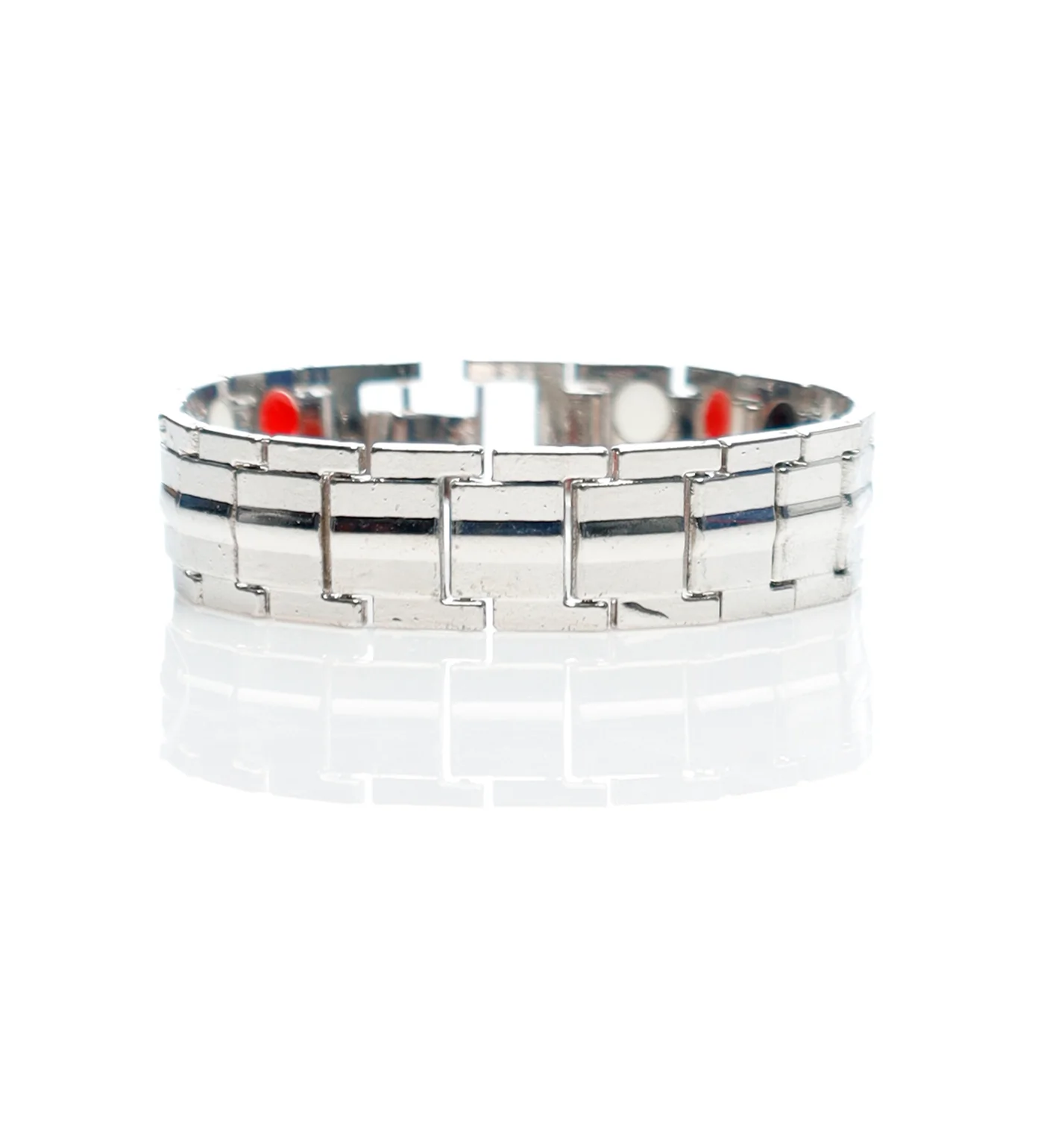 Metallic Bracelet, Silver (2D)