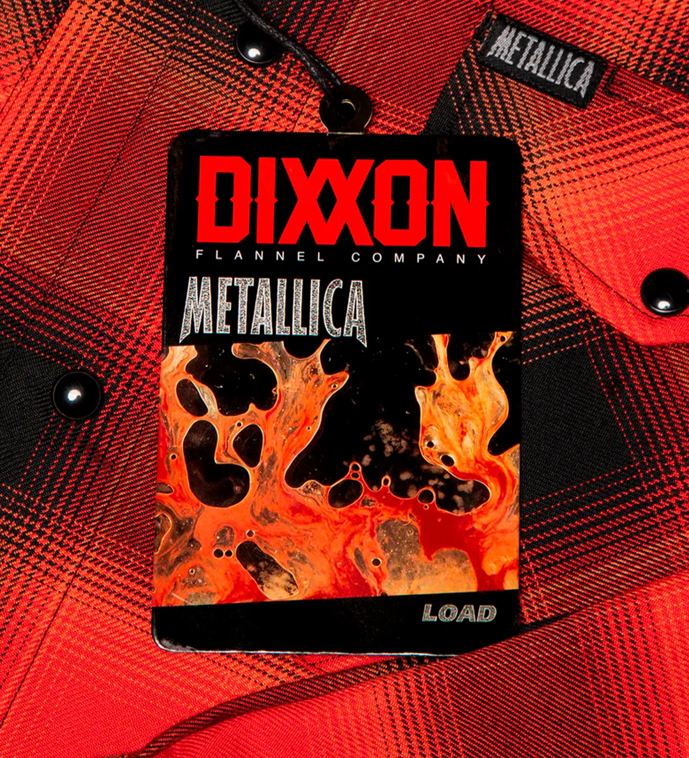 Metallica Load, Red/Black/Orange - Image 3