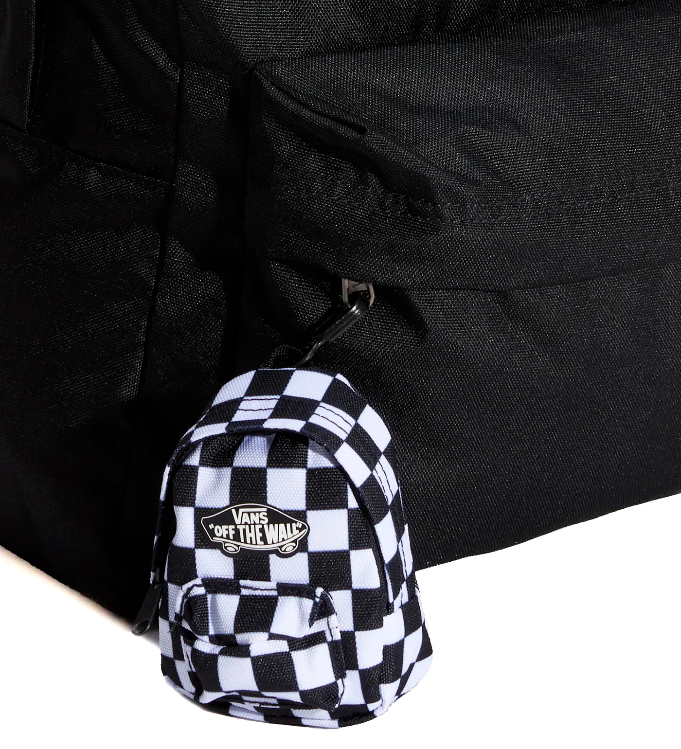 Micro Old Skool Backpack, Checkered Black/White - Image 3