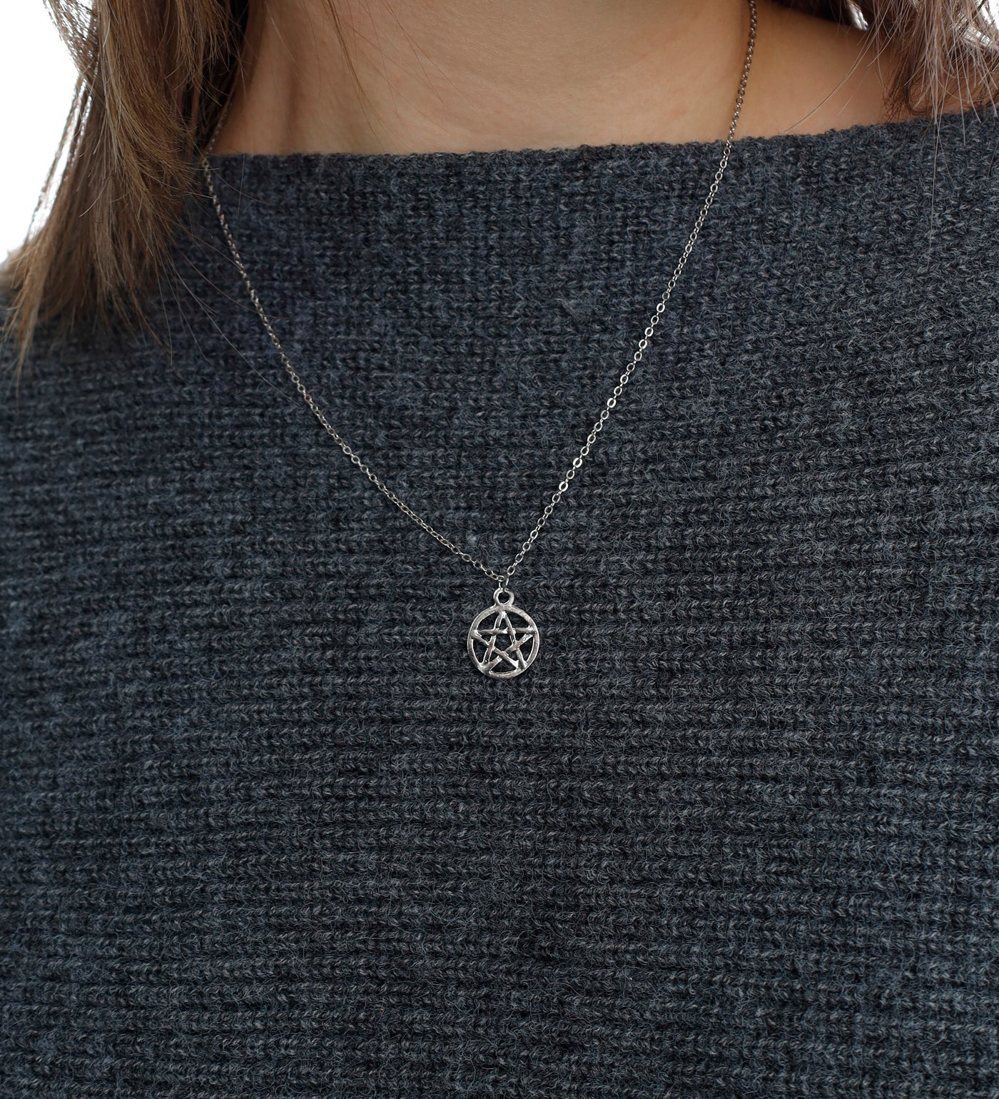 Mini Pentagram, Silver (2C) - Image 4