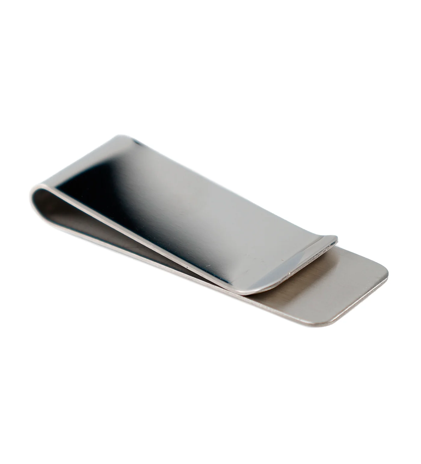 Money Clip, Stainless Steel Silver