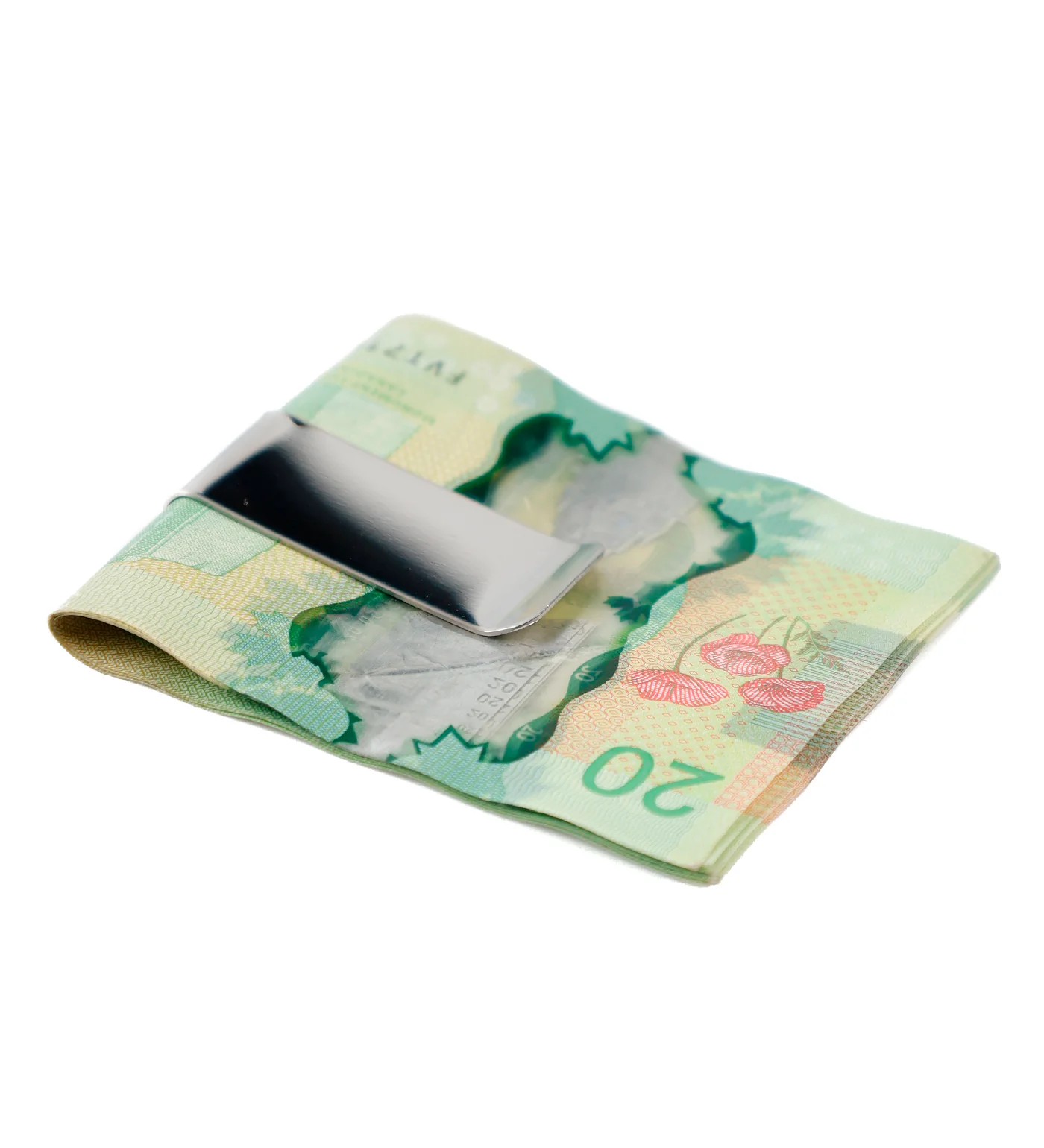 Money Clip, Stainless Steel Silver - Image 3
