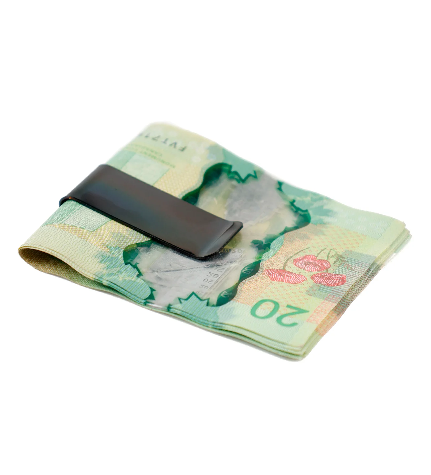 Money Clip, Stainless Steel Black - Image 3