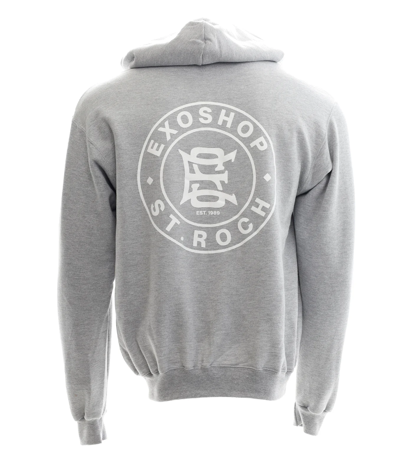Monogram Zip, Athletic Grey - Image 2