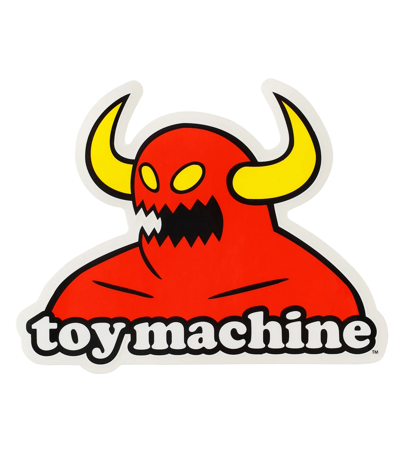 Monster Cut Out, Red/Black/Yellow