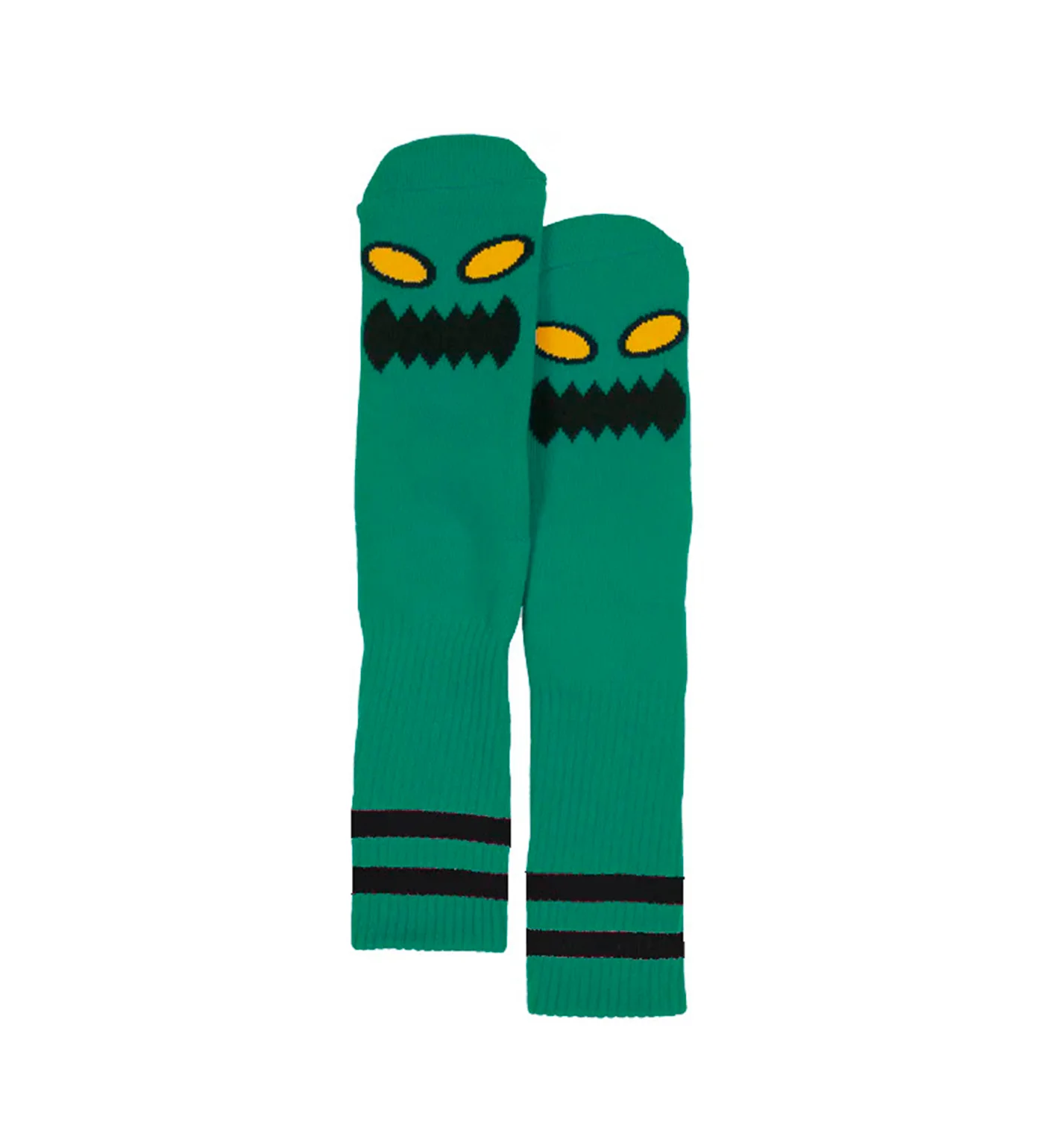 Monster Face, Turquoise Green