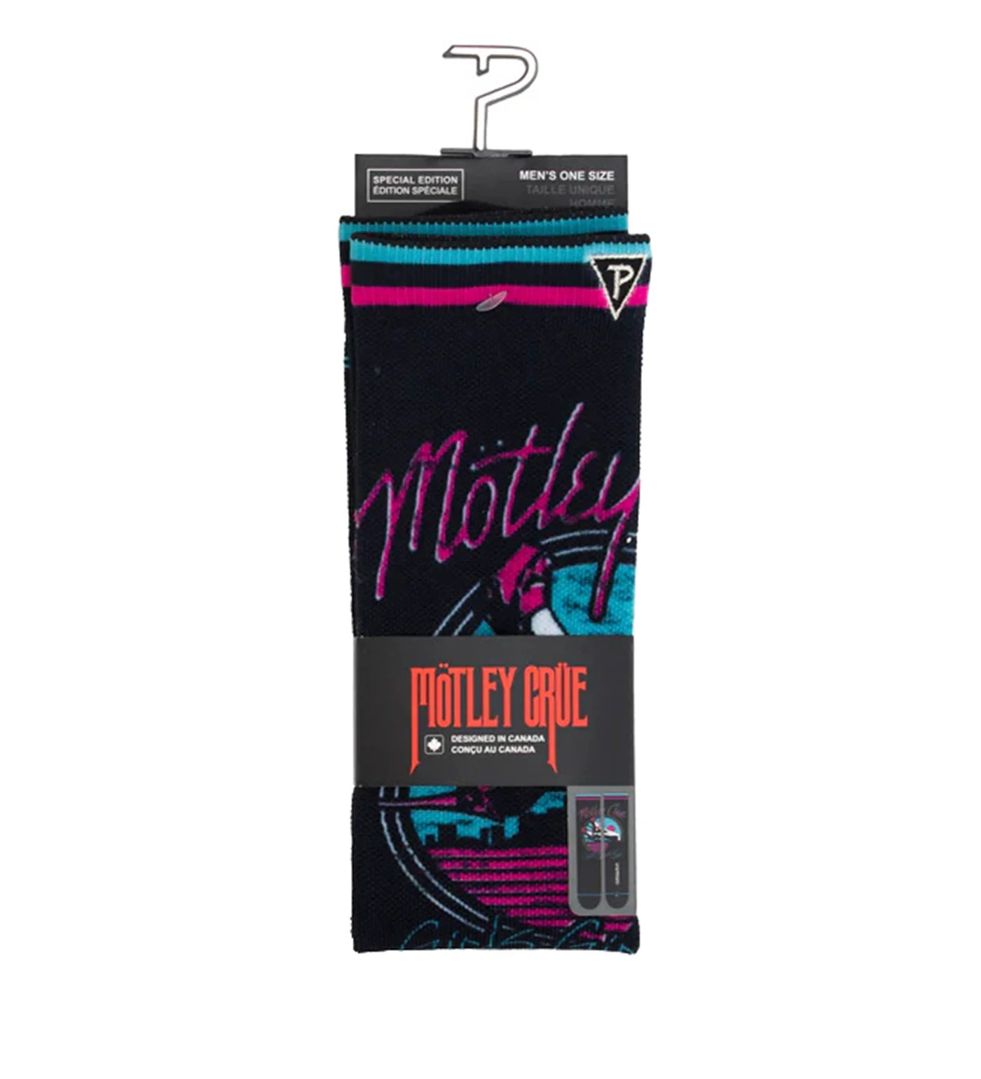 Motley Crue Girls Girls Girls Sublimated Crew, Black - Image 3
