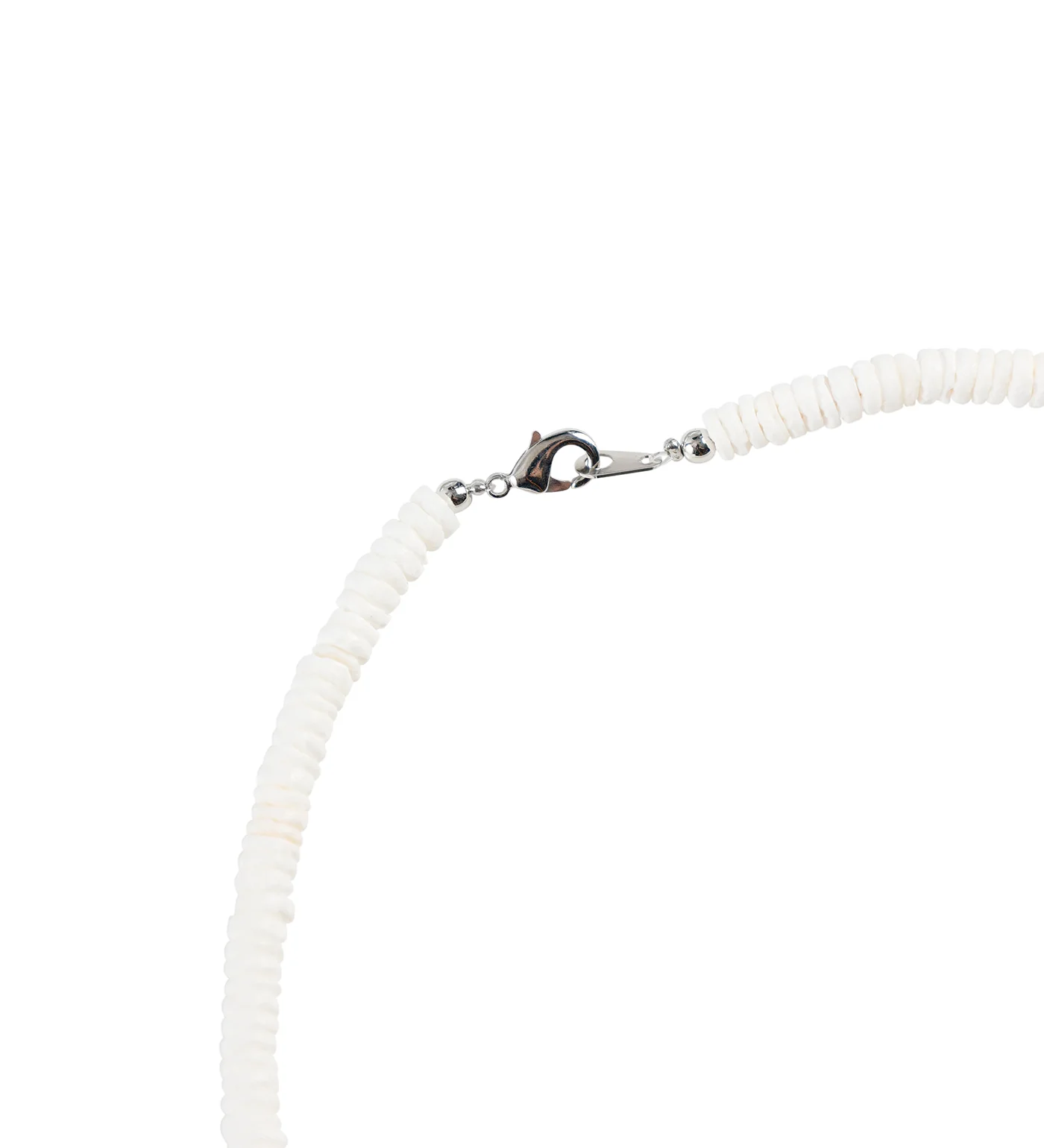 Natural Puka Necklace, White - Image 2