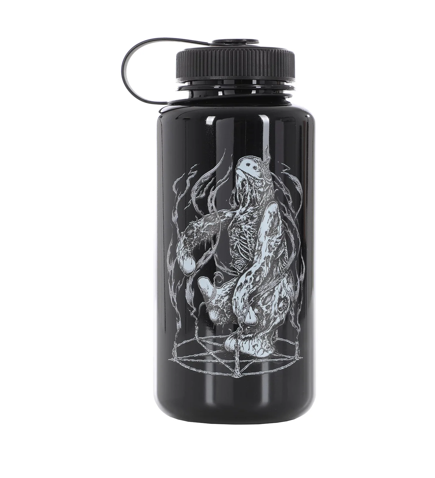 Necroshmoo Water Bottle, Black