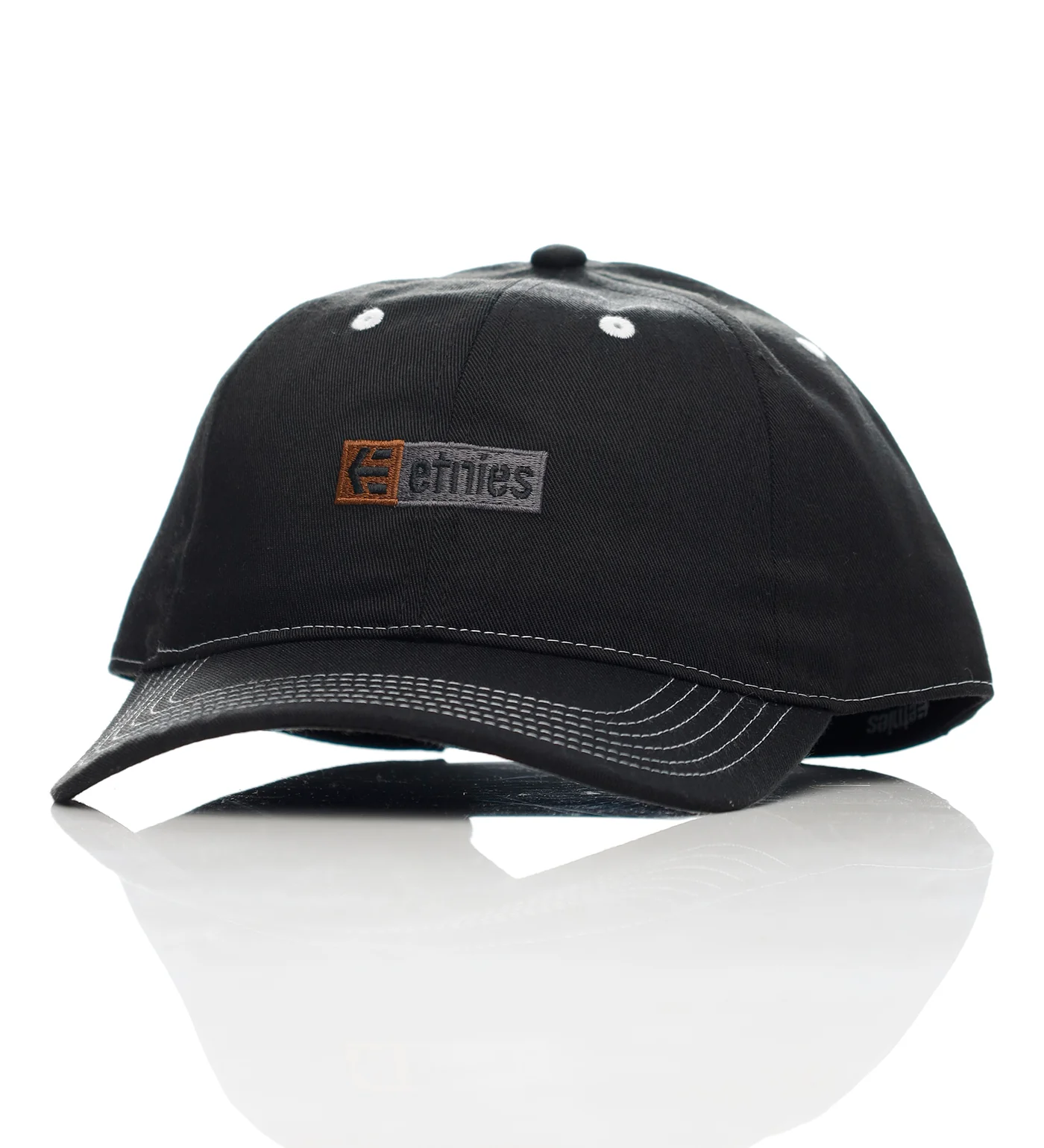 New Box Strapback, Black/Brown/Grey