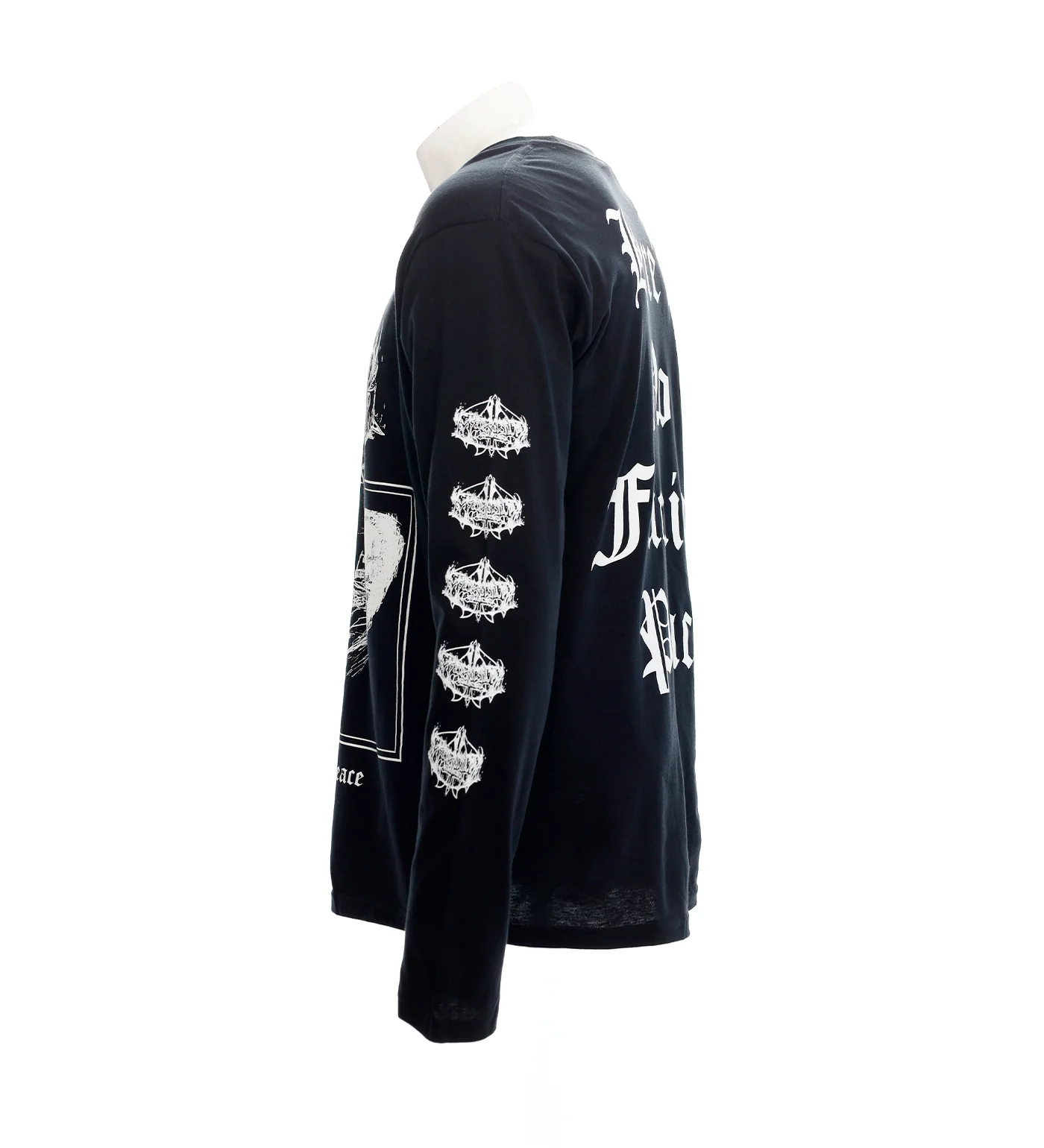 No Peace L/S, Black - Image 2