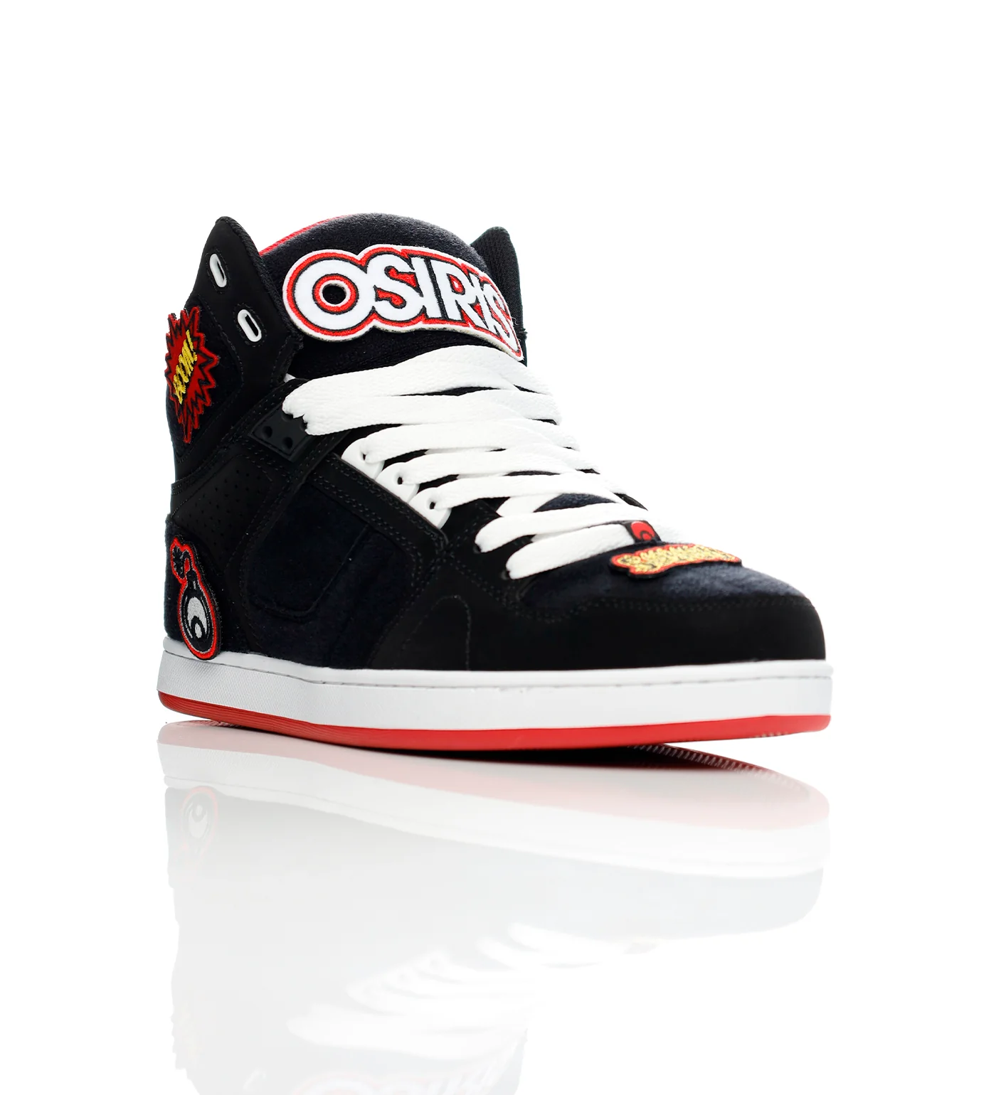 NYC 83 CLK, Black/Red/Velcro - Image 2