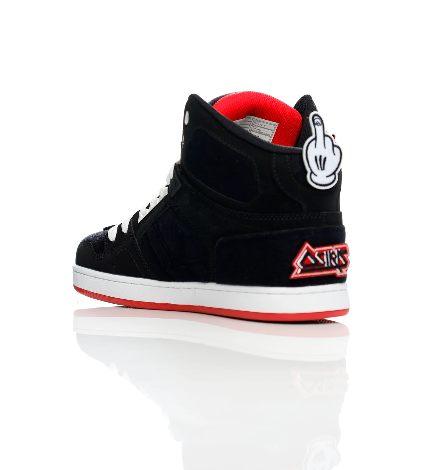 NYC 83 CLK, Black/Red/Velcro - Image 3