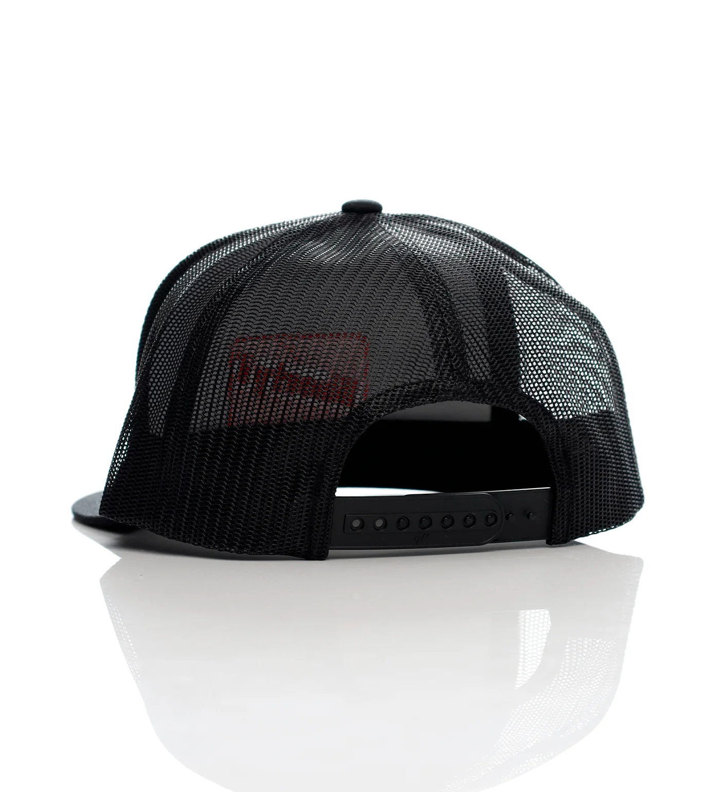O.G. Logo Trucker, Black/Red - Image 2