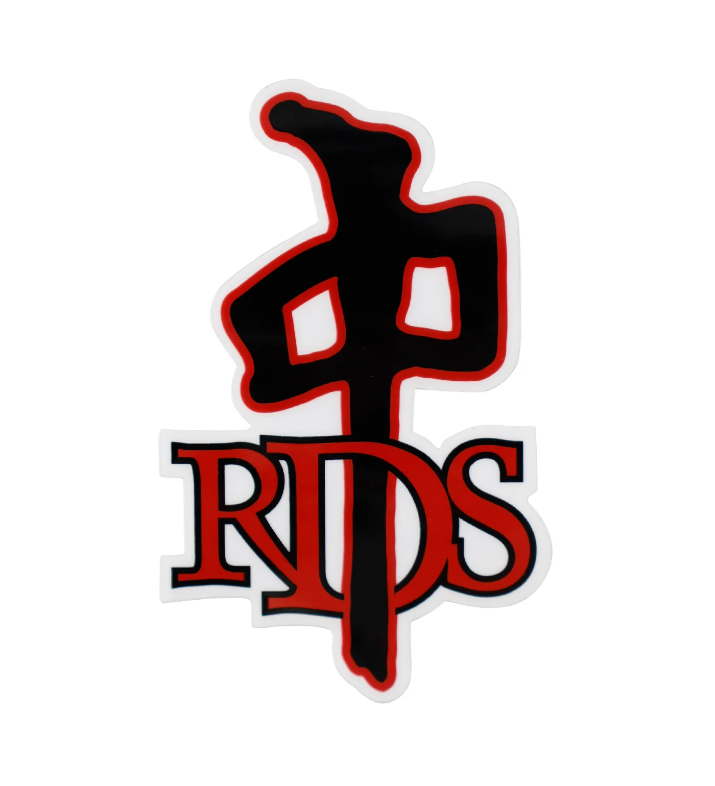 O.G. Logo Small, Black/Red